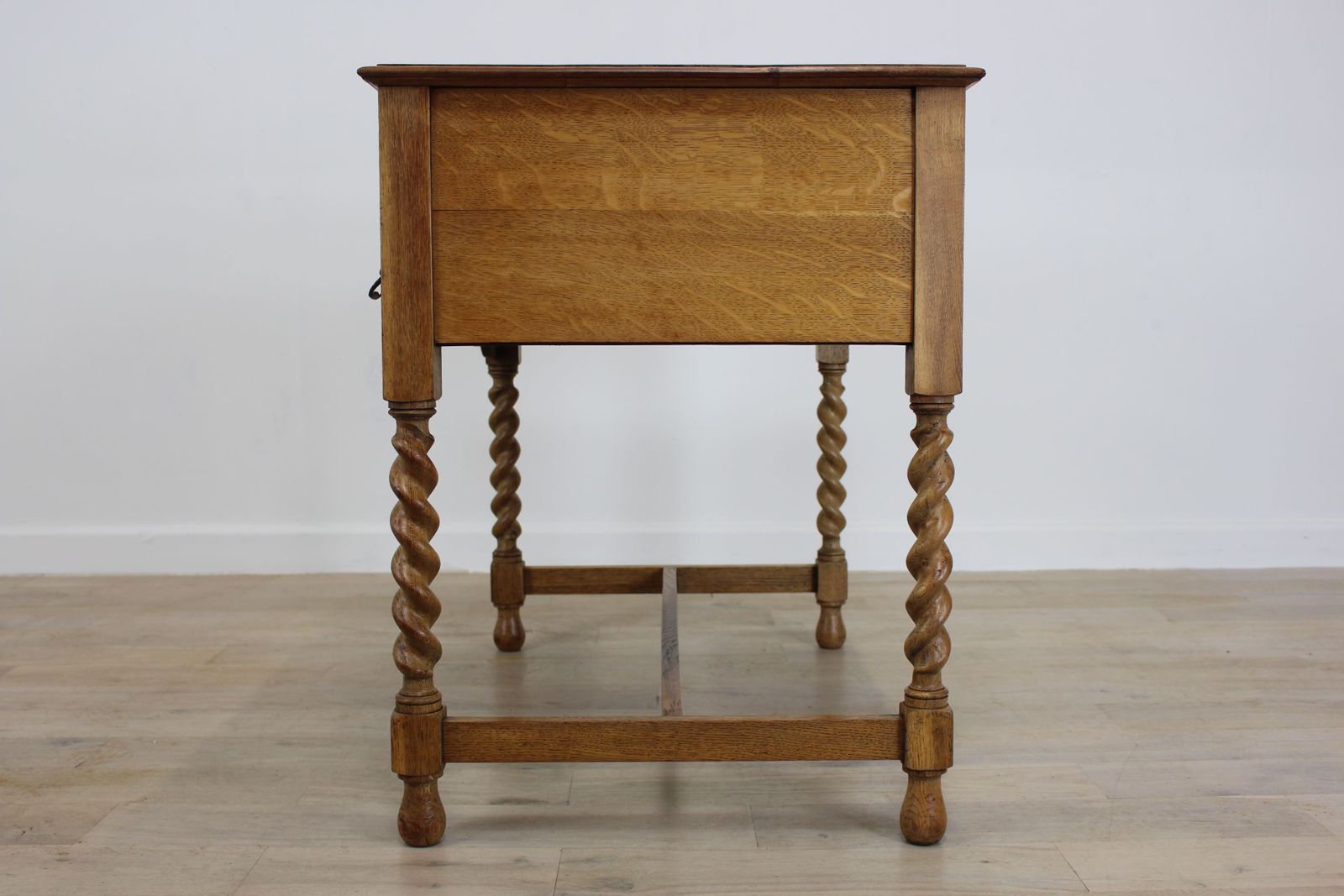 Early 20th Century Small Oak Desk photo for sale