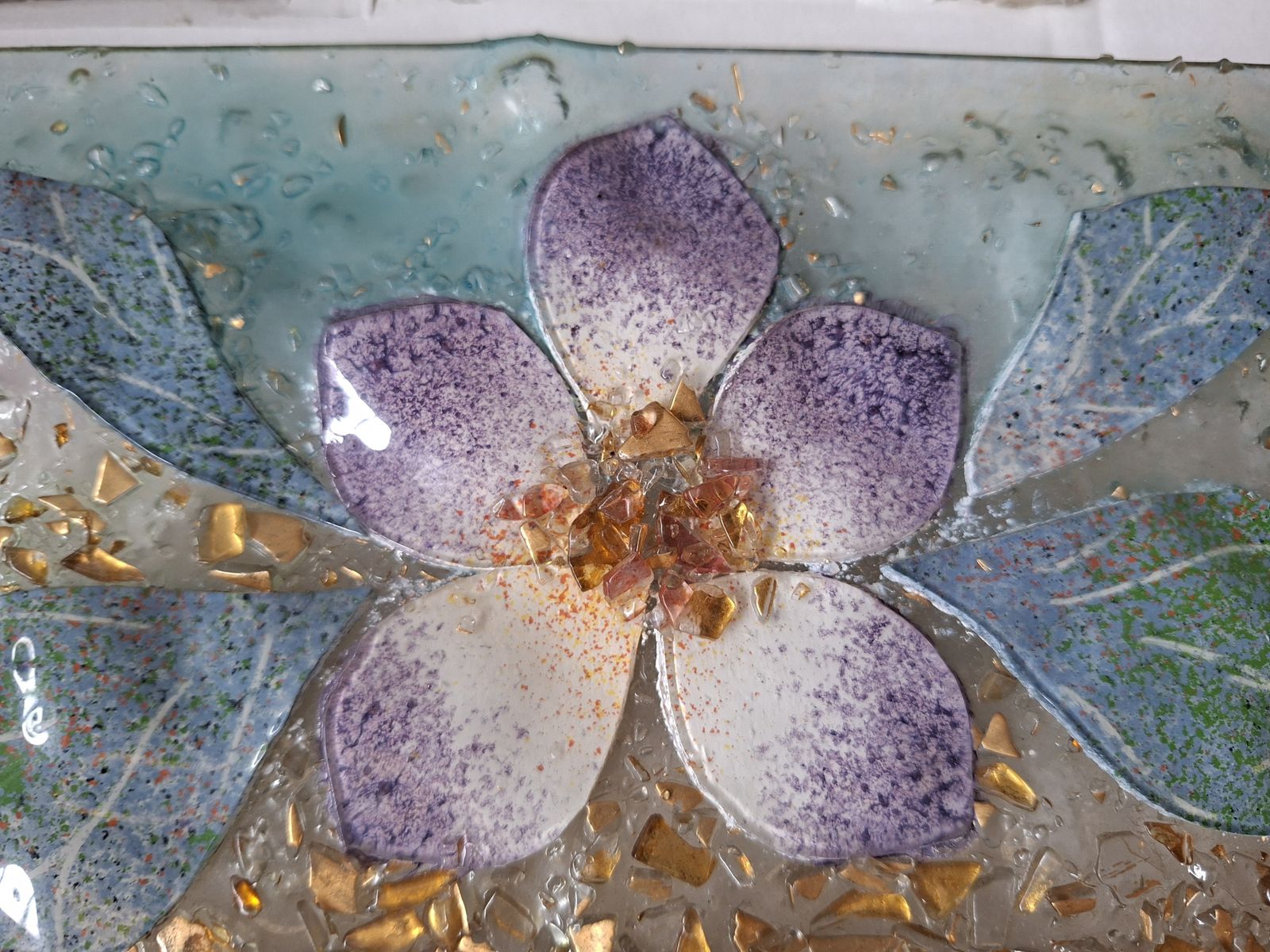 Splendido Orologio Da Parete Gianfranco Costantin – Vetro Artistico Murano photo 518.99