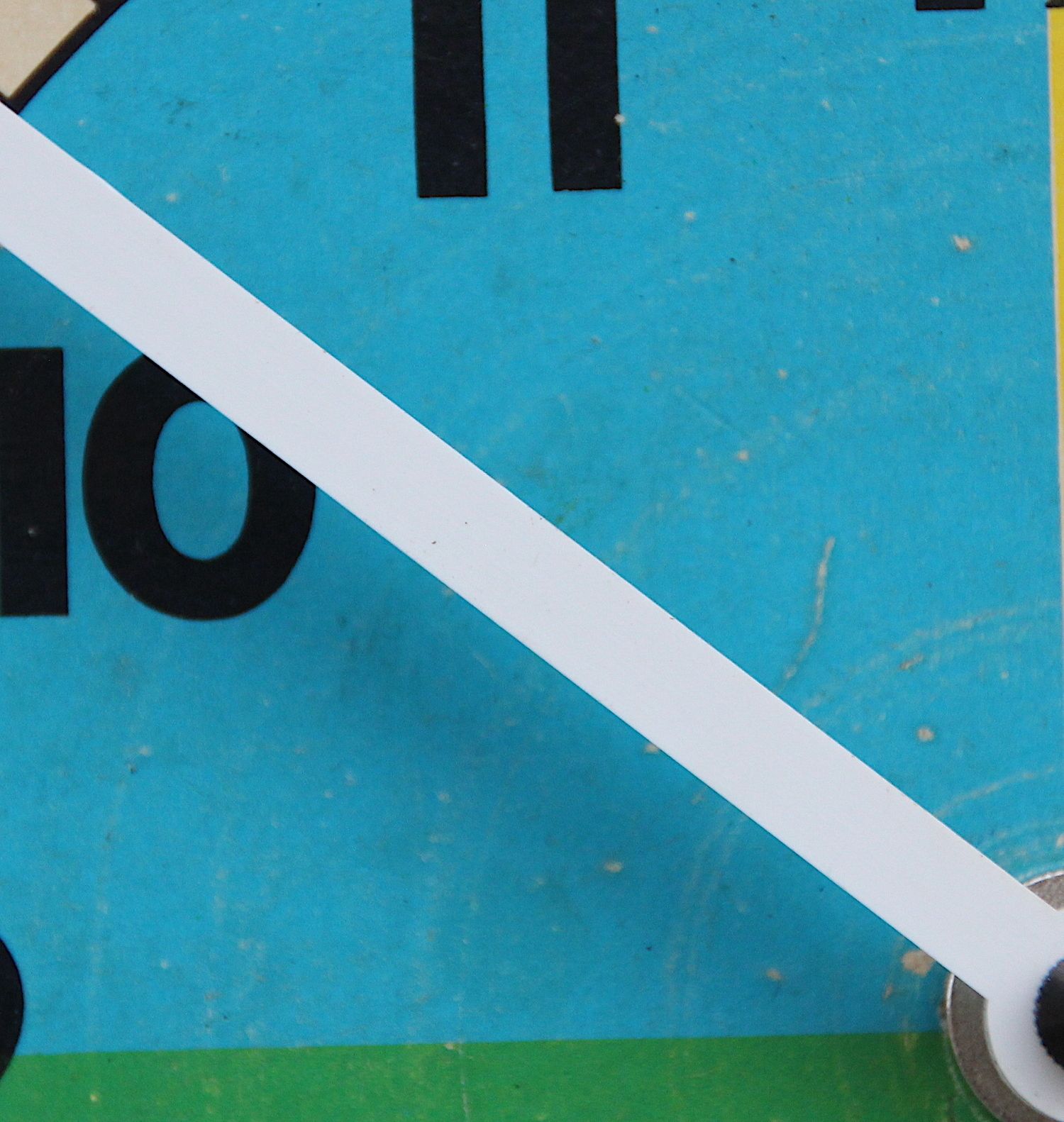 Quirky Learn To Tell The Time School Clock. London Timepiece photo buy