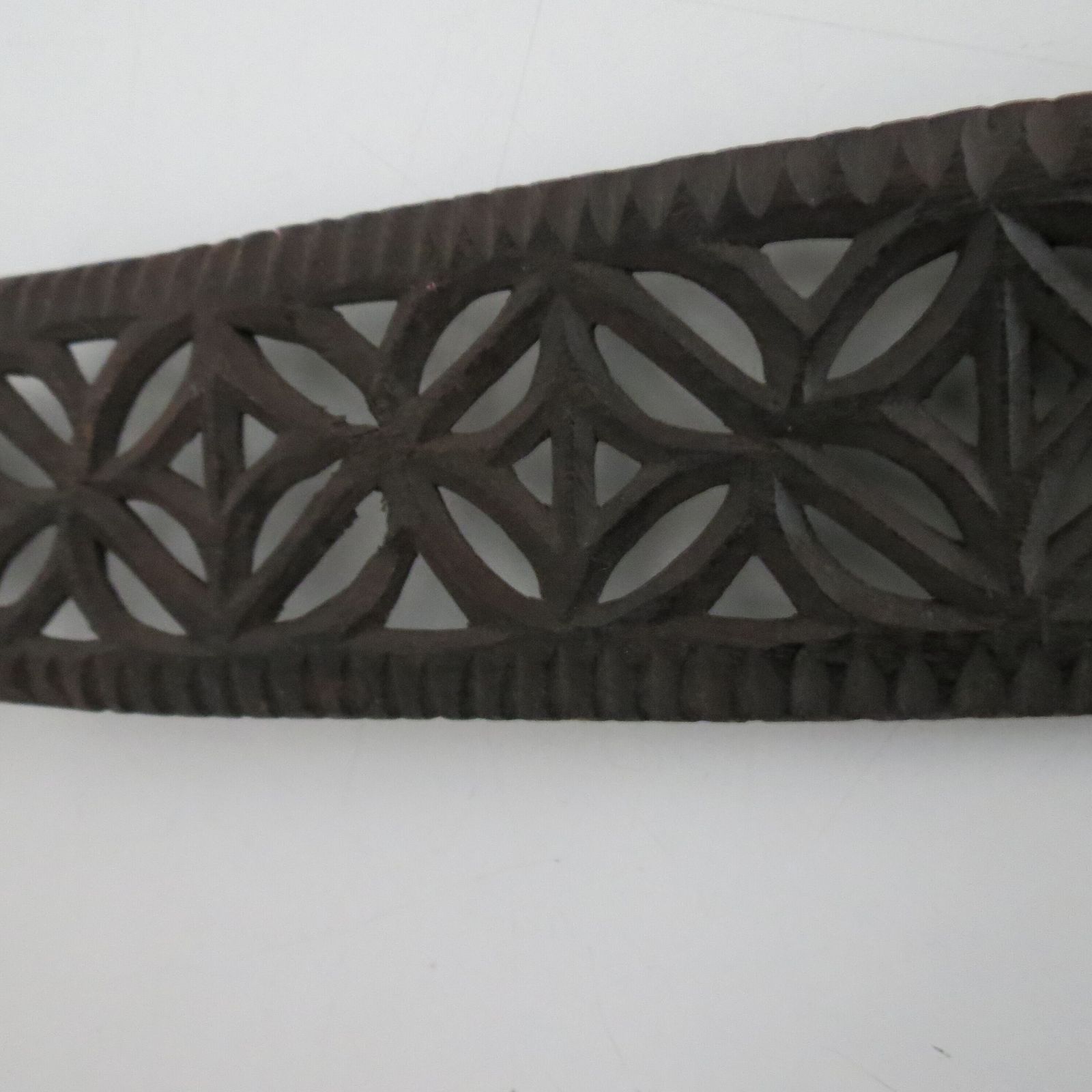 photo for sale Hand Carved Welsh Love Spoon And Fork 1920s