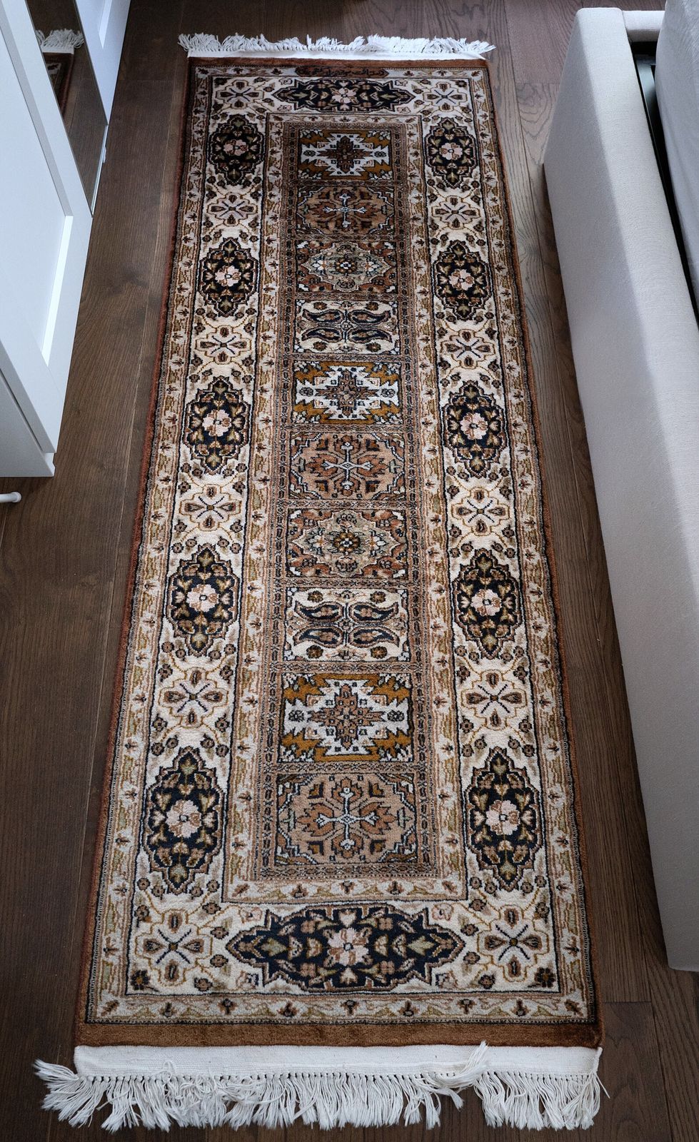 Fine Oriental Hand Knotted Bakhtiar Runner photo Textiles