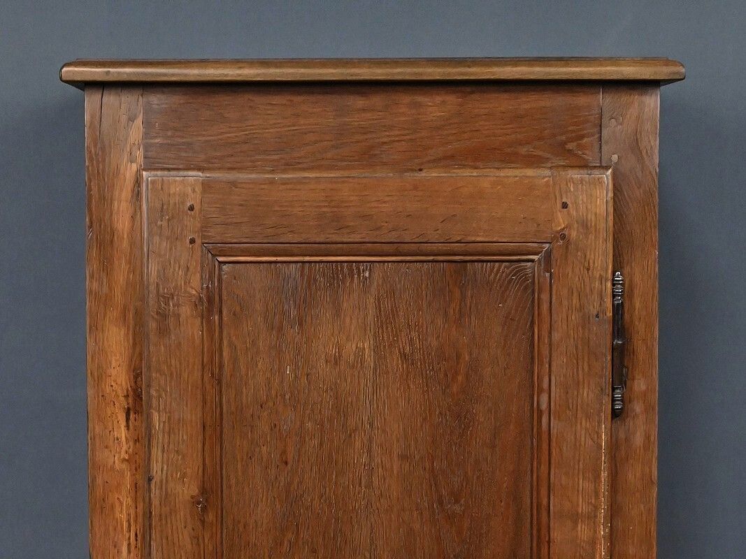 Standing Man Regional Figure In Solid Oak – Part 2, 19th Century photo vintage