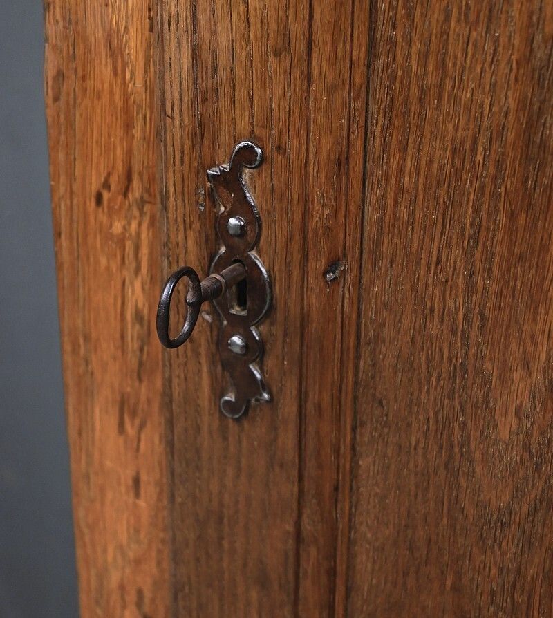 photo for sale Standing Man Regional Figure In Solid Oak – Part 2, 19th Century