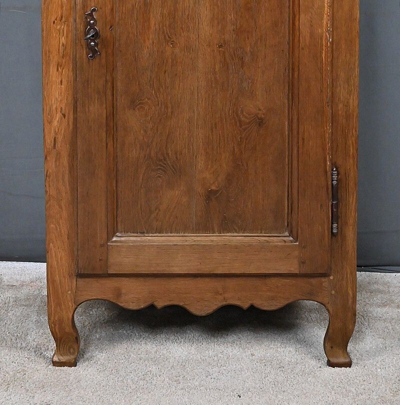 Furniture Standing Man Regional Figure In Solid Oak – Part 2, 19th Century photo