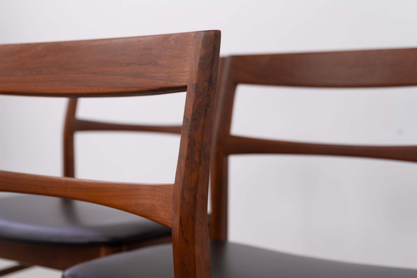 photo furniture Vintage Danish Teak Dining Chairs By Kjærnulf For Vejle Møbelfabrik, 1960s.