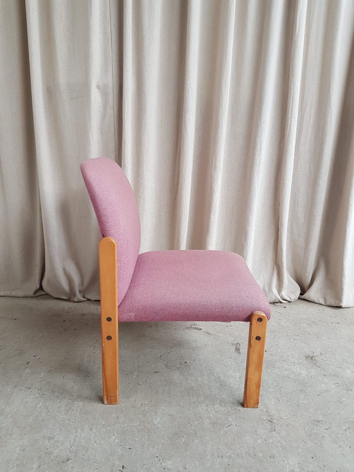 Vtg Late Mid Century Modernist Post Modern Studio Lounge Chair Retro R692 photo buy