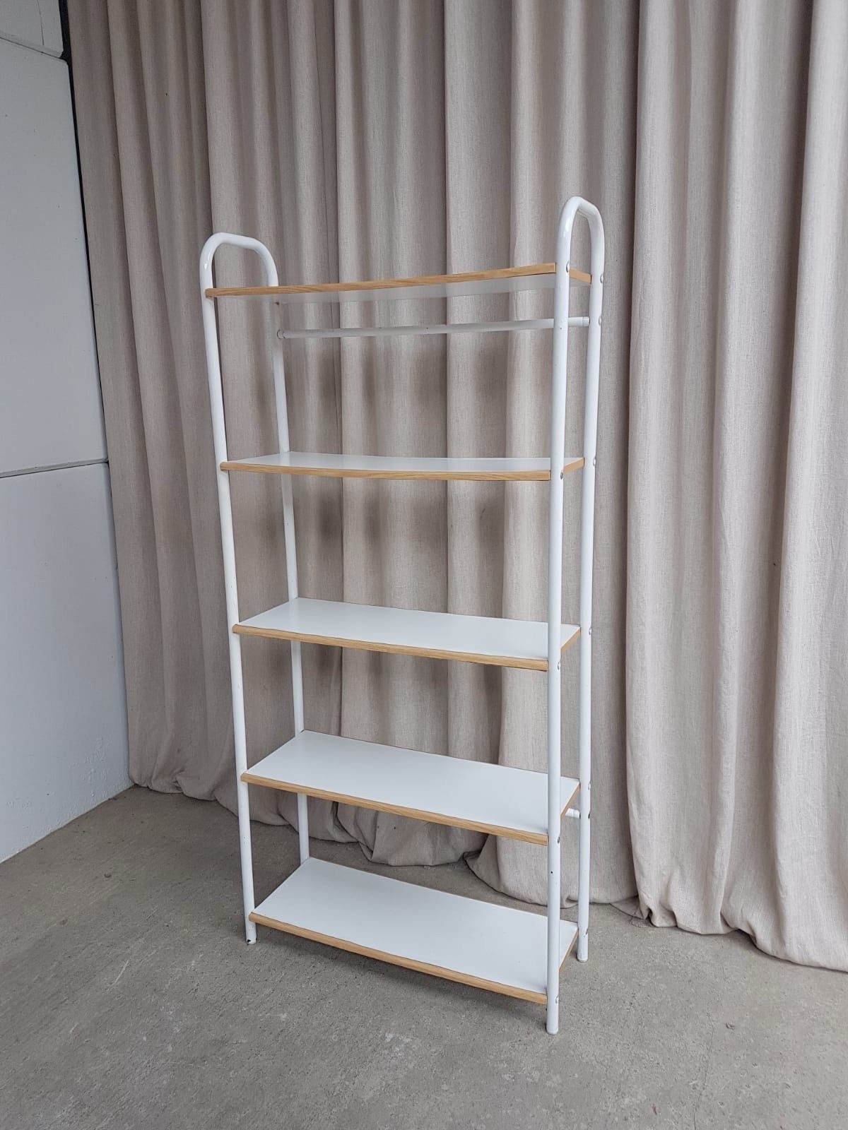Vtg Late Mid Century 80s Post Modern Bookcase Shelving Wall Unit R853 photo Furniture