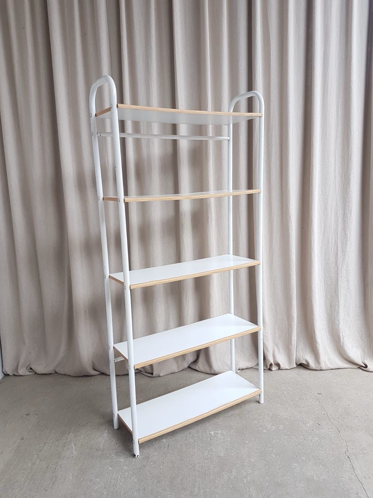 Vtg Late Mid Century 80s Post Modern Bookcase Shelving Wall Unit R853 photo vinterior