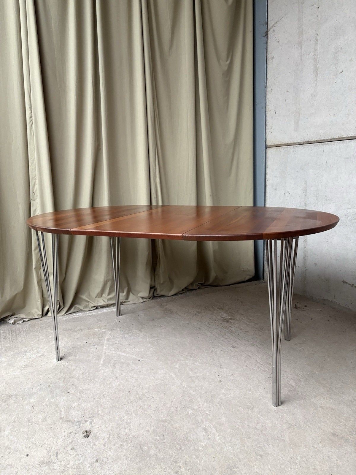 photo for sale Vtg Late Mid Century  A/S Haslev Møbelsnedkeri Danish Dining Table Scandi R1186