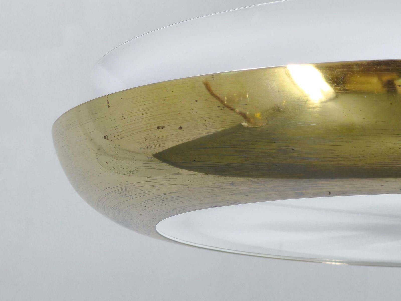 photo for sale Josef Hurka art deco ufo-hanglamp, Tsjecho-Slowakije jaren 1930