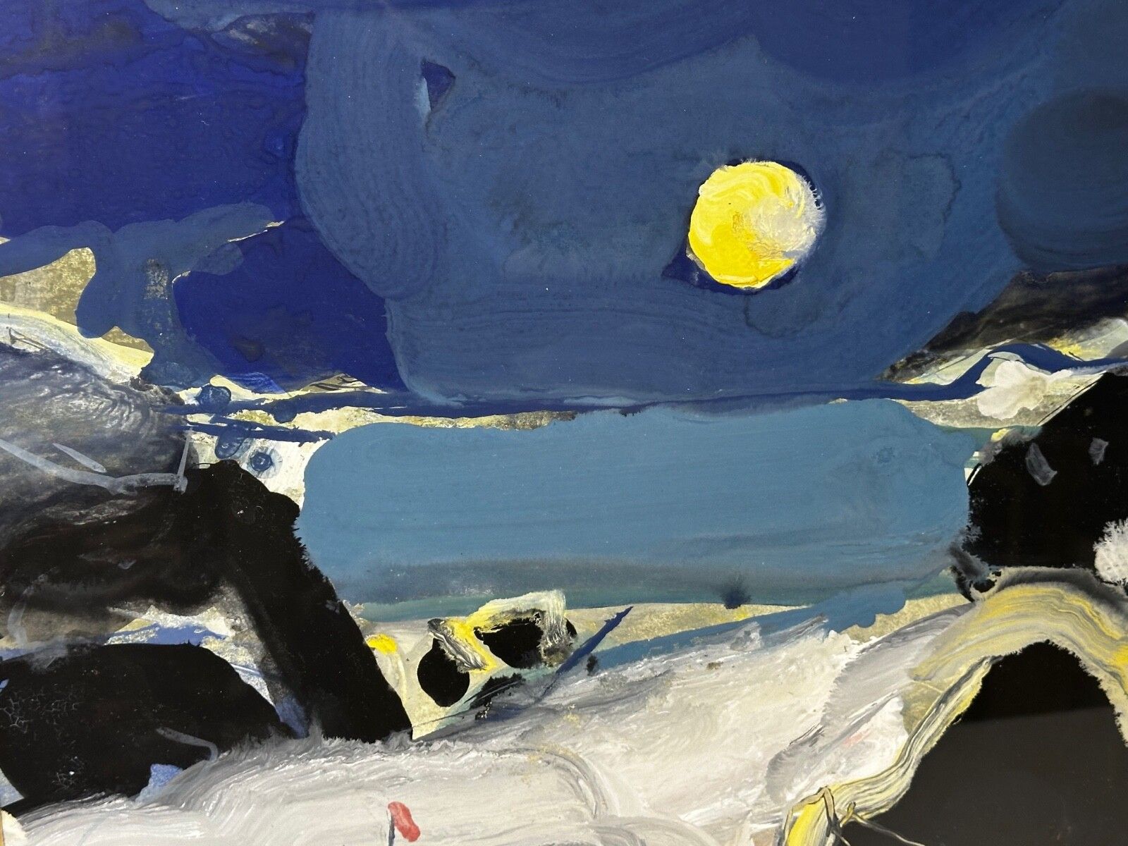 Painting Illuminated Moonlight Seaside Night Beach By James Downie Robertson Rsa photo furniture