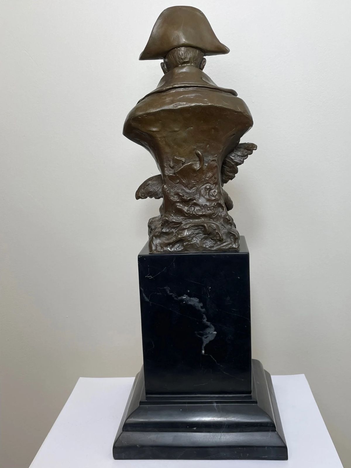 After The Antique French Bronze Sculpture The Little Corporal Emperor Napoleon photo Art