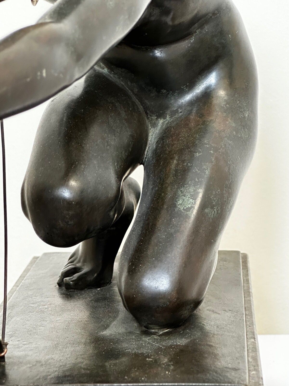 Art Deco bronzen sculptuur, klassieke mythologie, Diana de Jageres, gesigneerd door Rudolph Henn photo 3000.0
