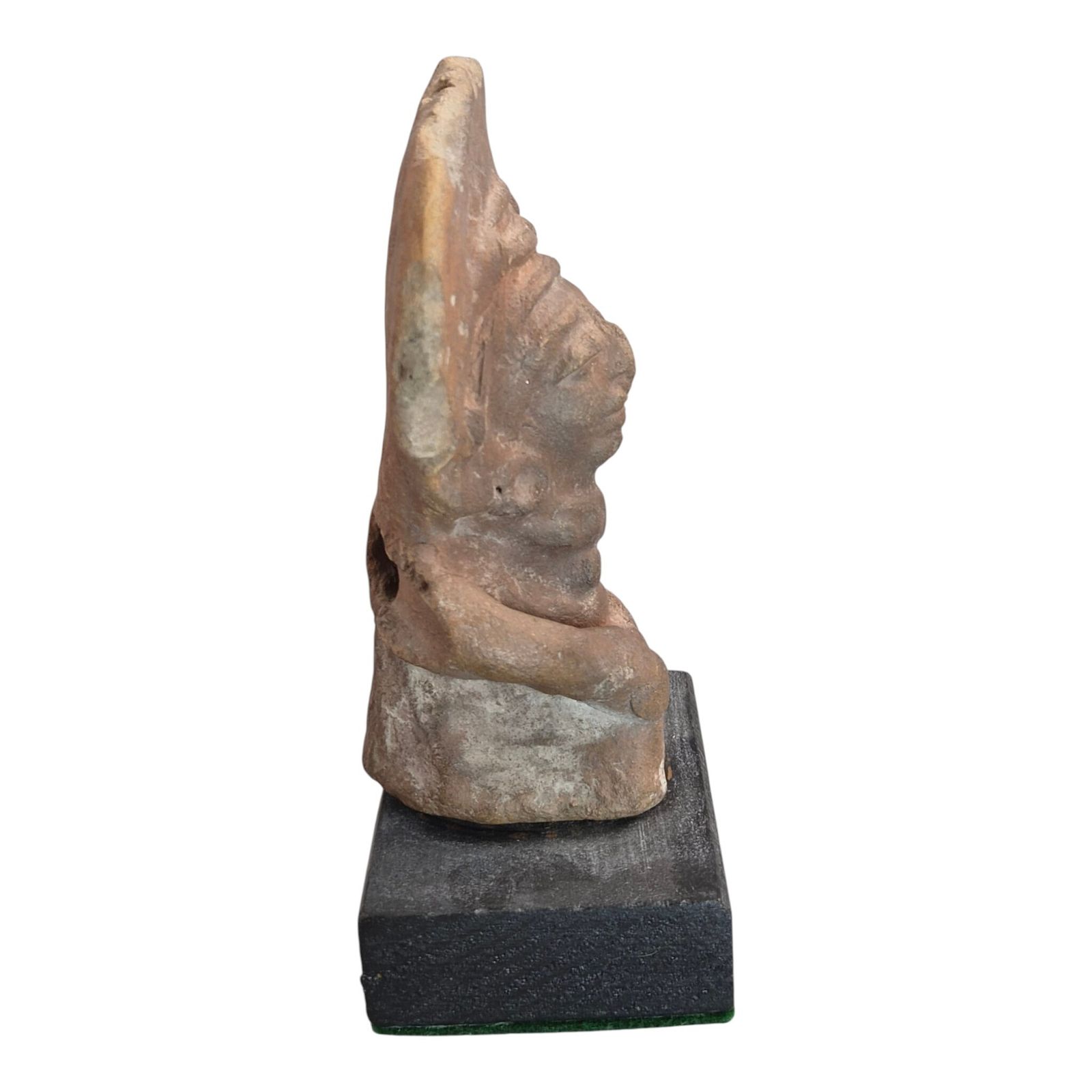 Groot Precolumbiaans Jama-Coaque zittend vrouwelijk figuur, ca. 100 v.Chr.-500 n.Chr. photo Kunst