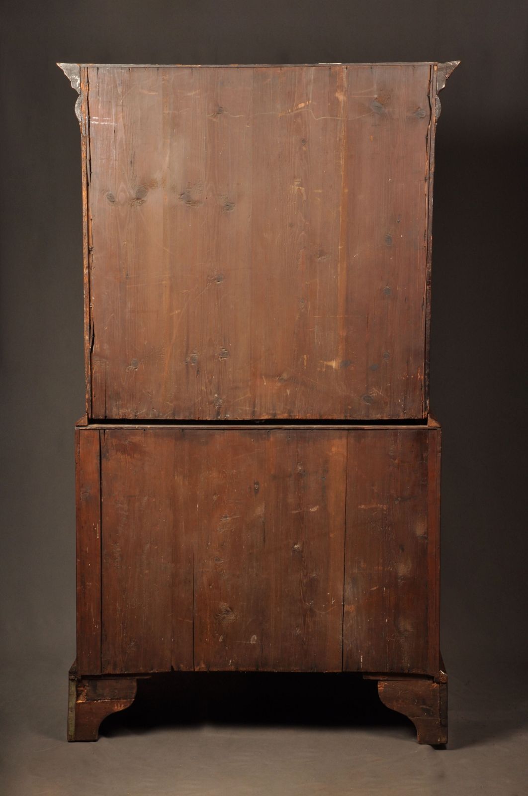 photo vinterior Rare Queen Anne Walnut Chest On Chest