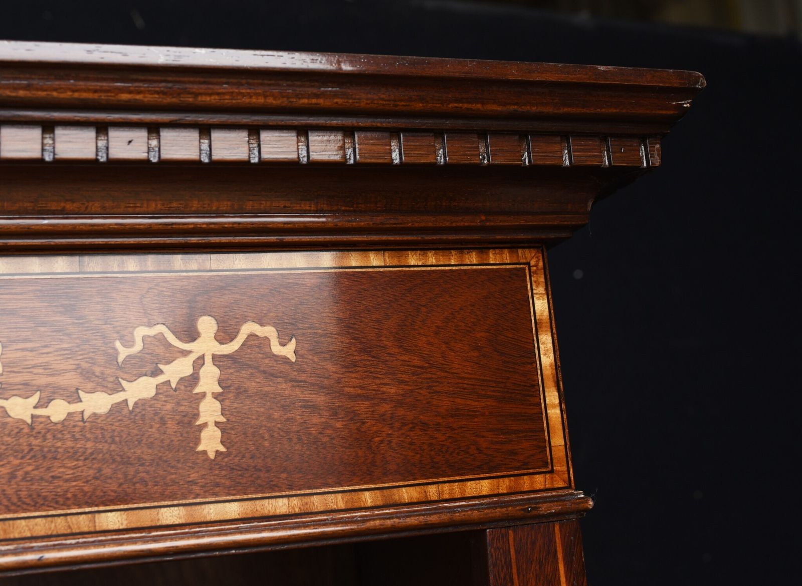 Pair Mahogany Open Front Bookcase   Regency Sheraton Bookcase Bespoke photo 2220.0