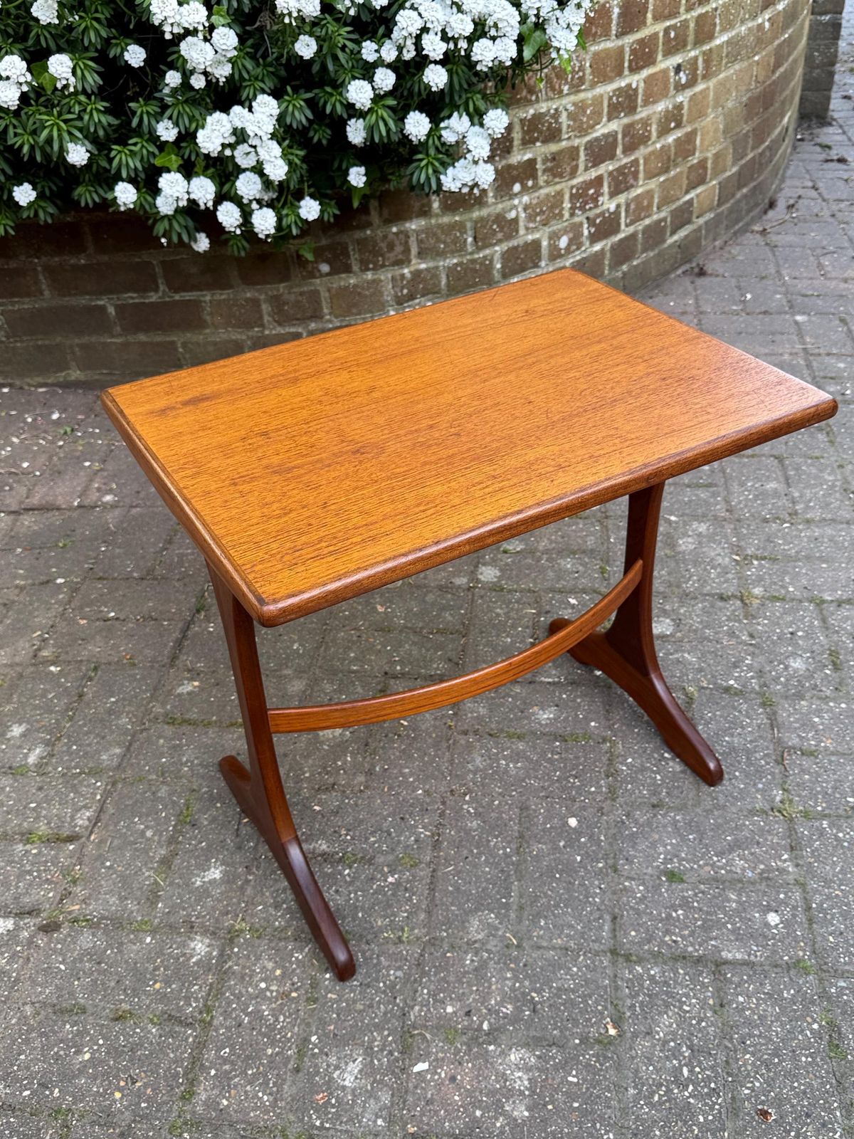 Vintage Teak Coffee Table 1960s Danish Style Mid Century Modern L photo Furniture