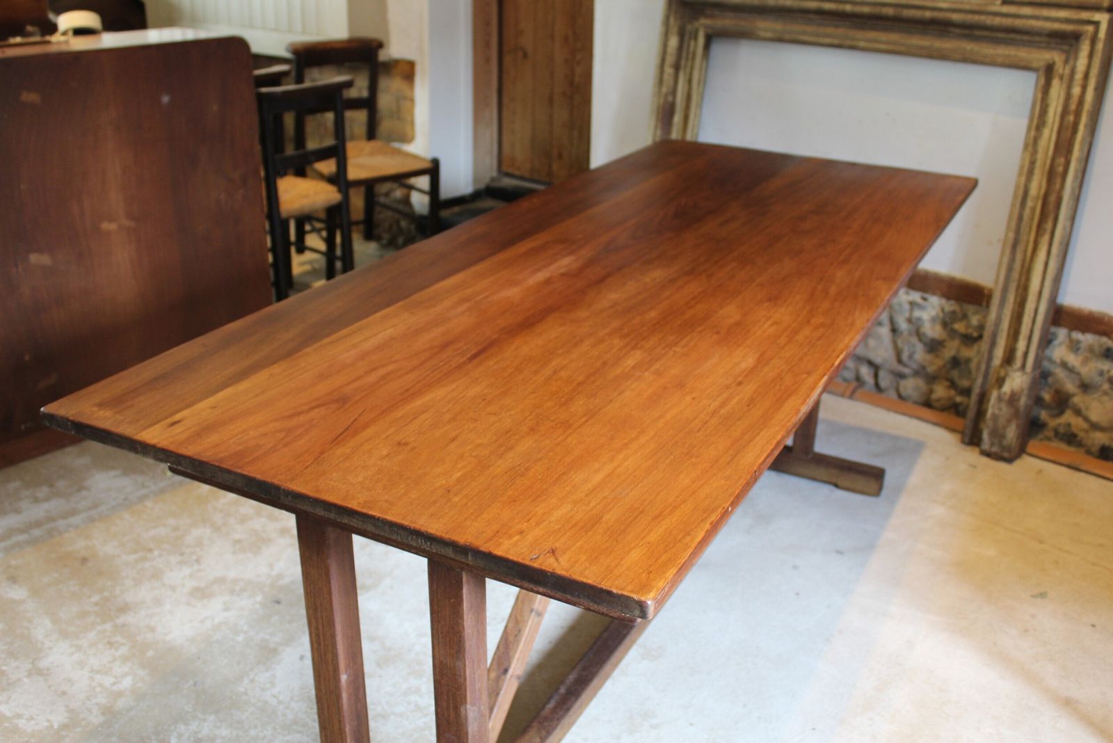 Table Refectory Arts And Crafts Teak The Music House Norwich C1930 photo 1090.0