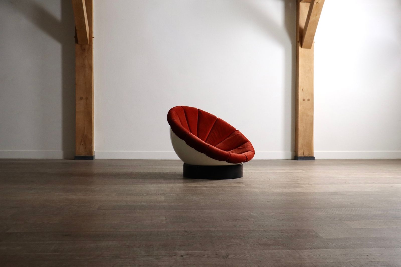 Luciano Frigerio 'Girasole' Lounge Chair, Italië Jaren 1960