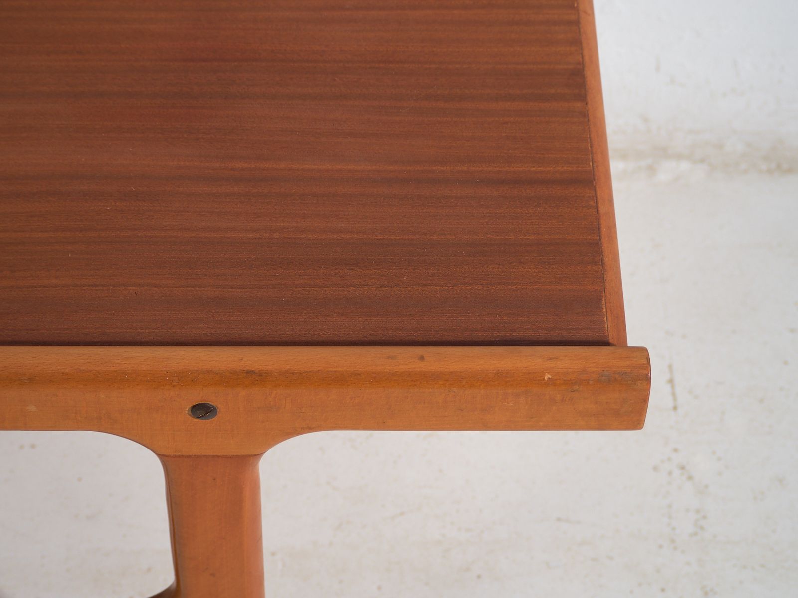 Vintage Scandinavian Style Coffee Table In Teak And Beech  Scandinavia Circa 1960 photo vintage