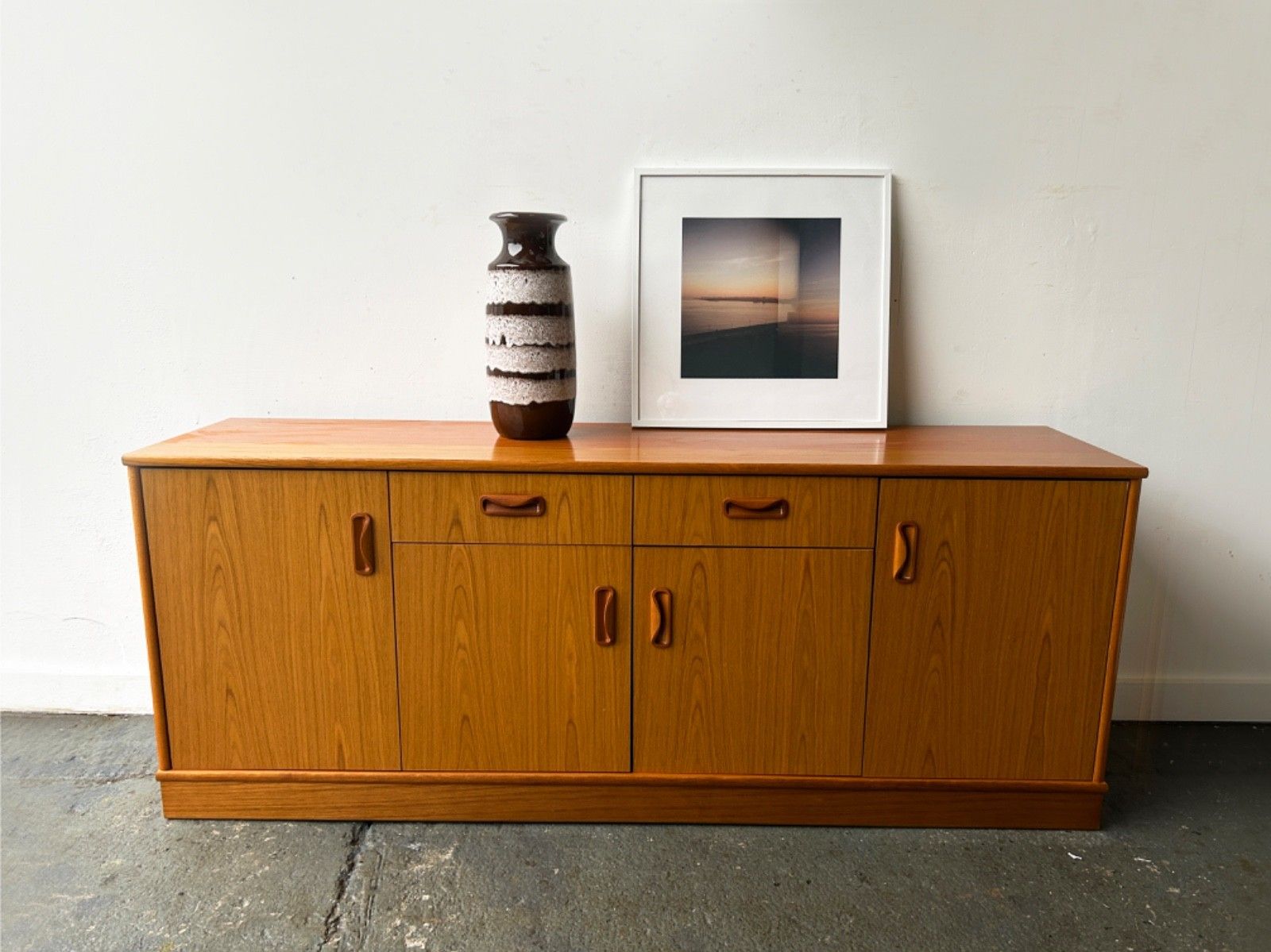 Rare 1960/70s Mid Century Teak G Plan Fresco Sideboard By V B Wilkins photo 575.0