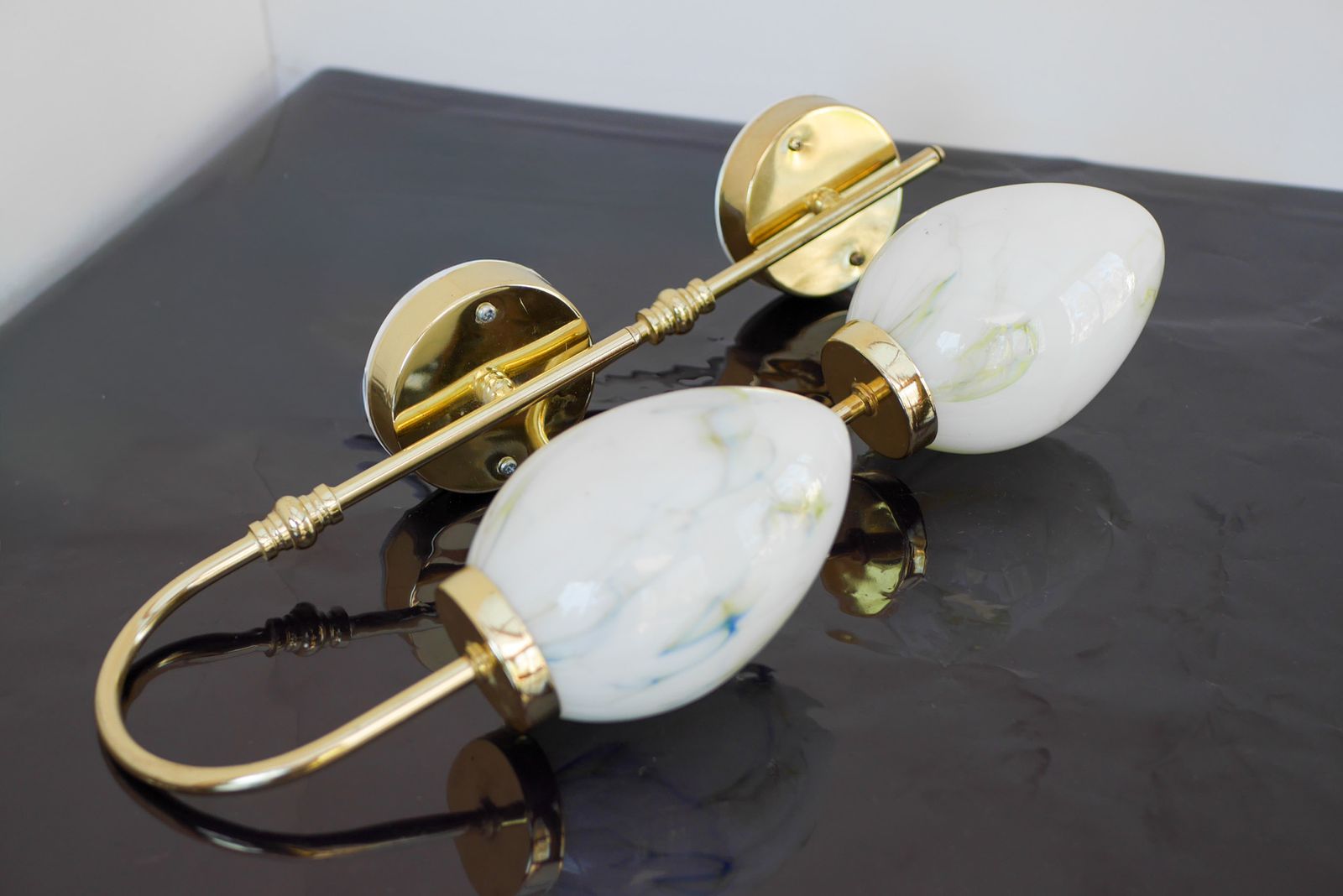 Vintage Scandinavische Wandlampen, Ca. Jaren 1980, Set Van 2 photo Verlichting