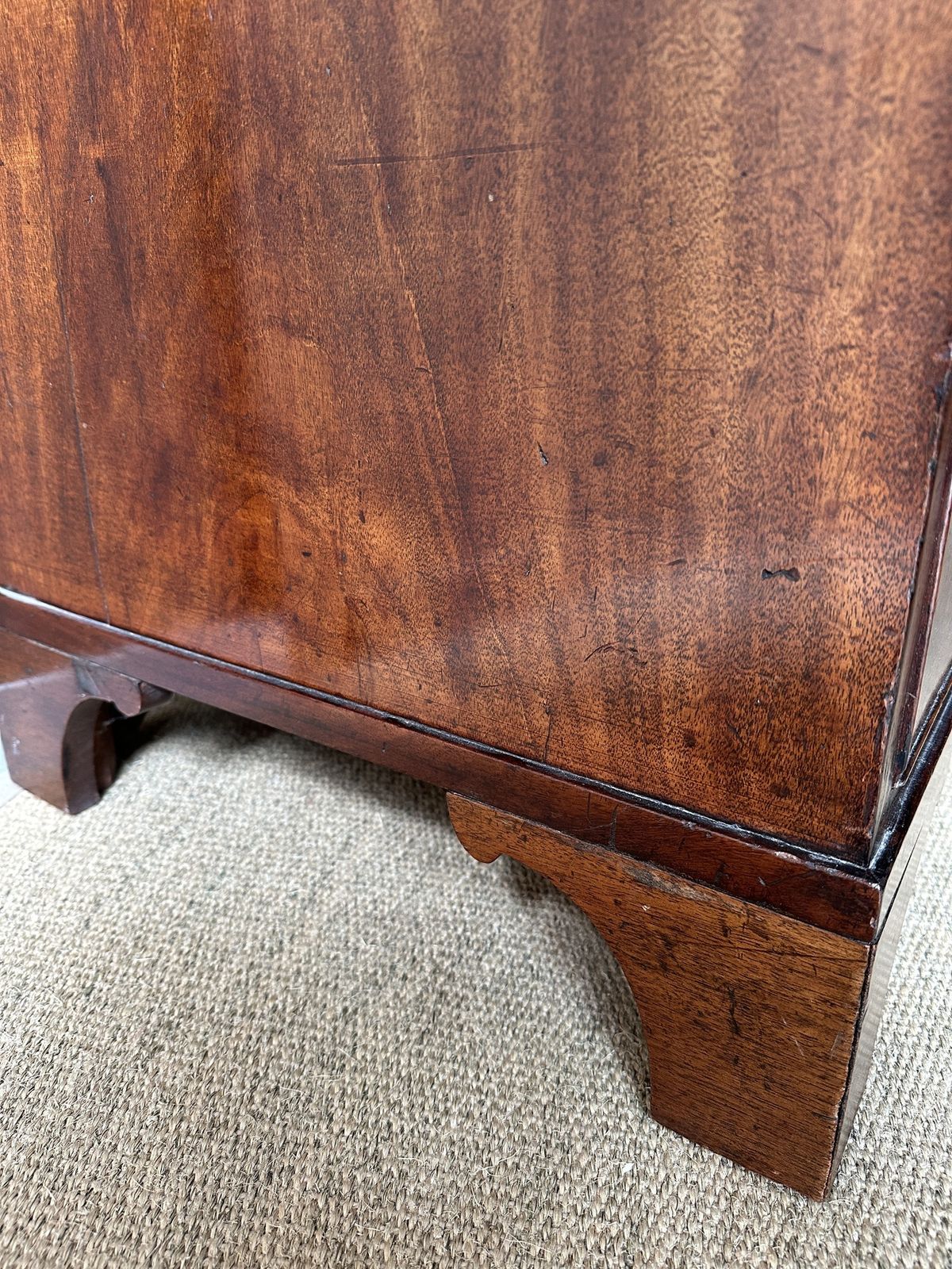 Small Chest Of Drawers Mahogany 92cm Wide photo 865.0