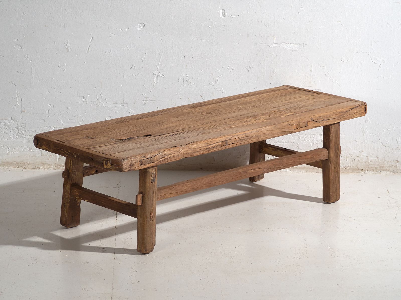 Antique Low Table In Pine Wood – China, Circa 1930
