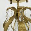 Palwa kristallen plafondlamp van Ernst Palme, messing ananas, ca. jaren 1960, Duitsland photo buy