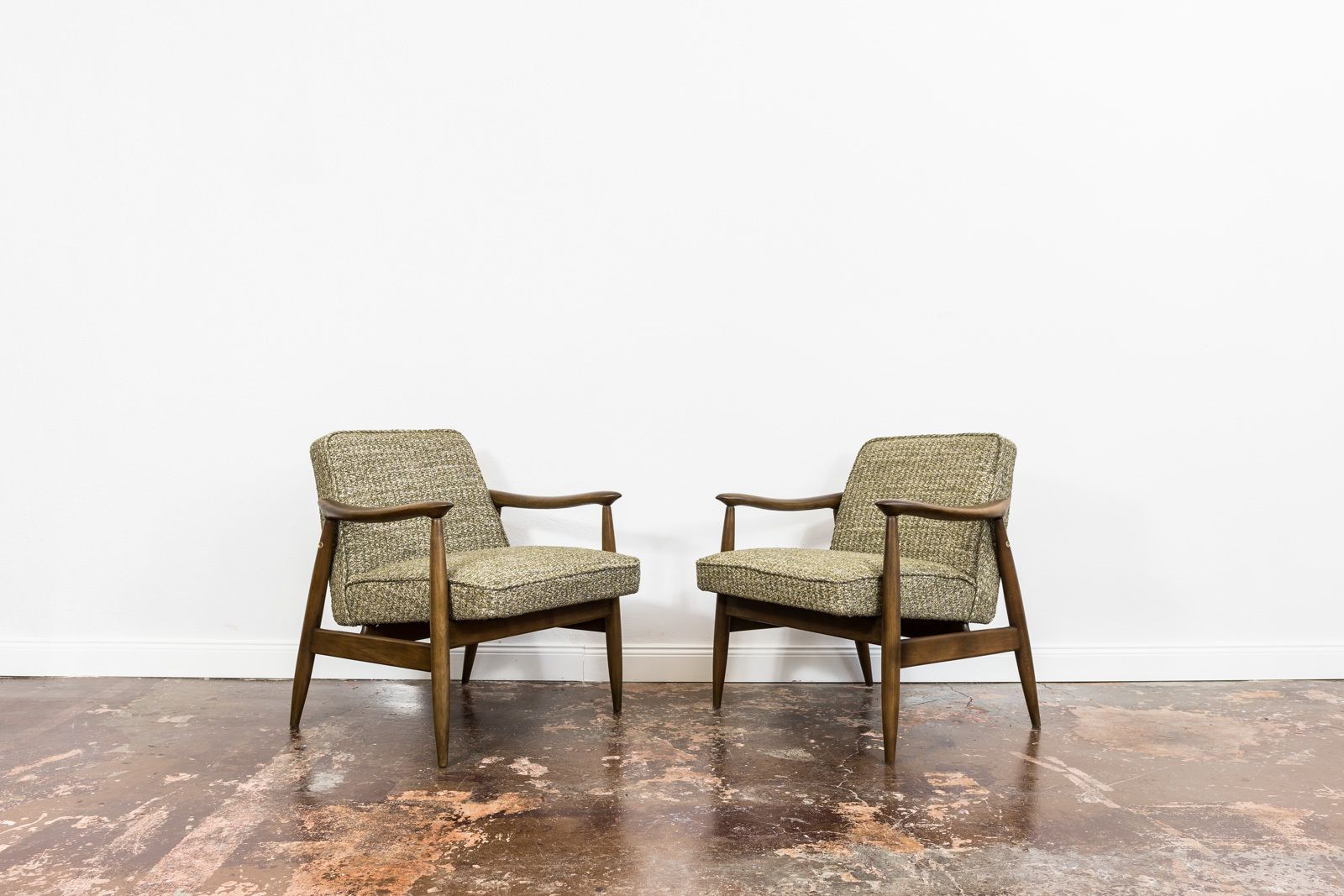 Mid Century Armchairs, Gfm 87 By Juliusz Kędziorek, Poland, 1960's, Set Of 2 photo 1600.0
