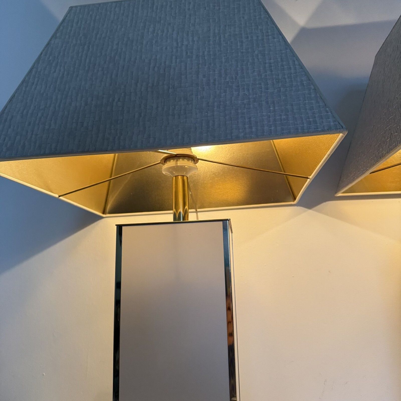 Paar tafellampen in de stijl van Maison Jansen, jaren 1970 photo buy