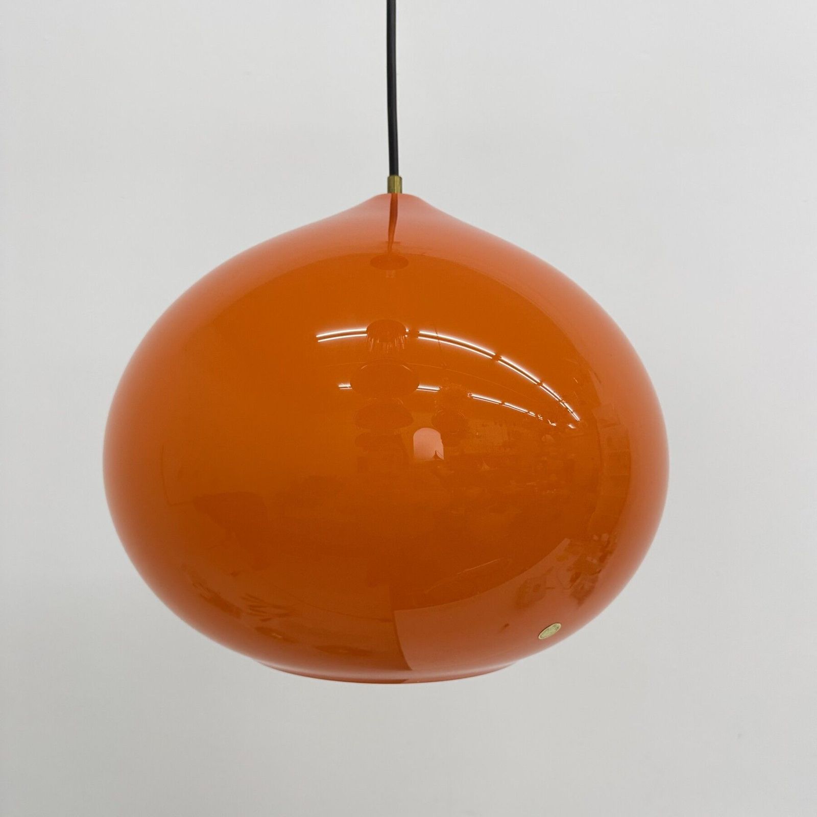 Mid Century Pendant By Alessandro Pianon For Vistosi Murano Glass , 1950s
