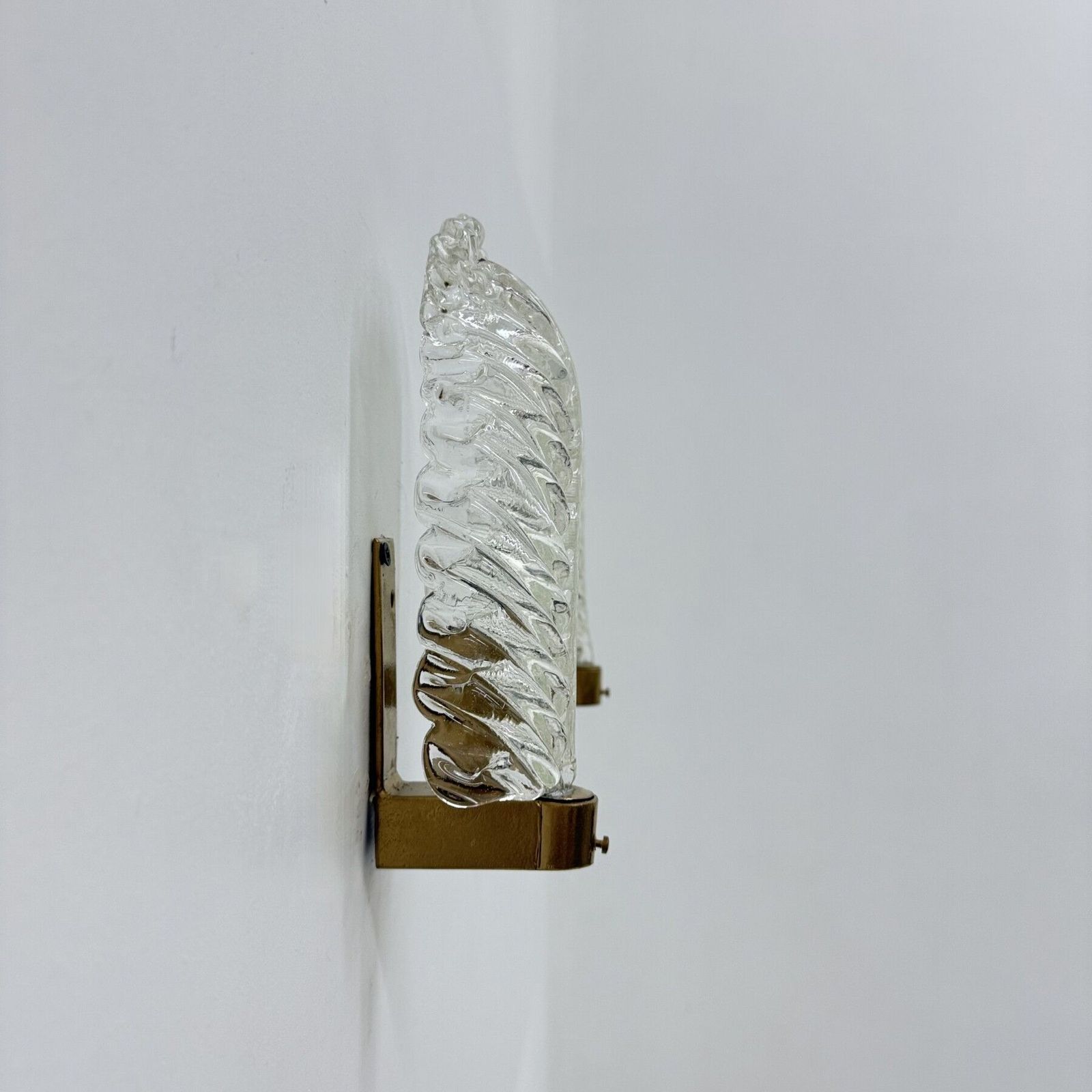 Set Of 2 Barovier & Toso Wall Lamps Sconce , 1950’s Italy photo vinterior