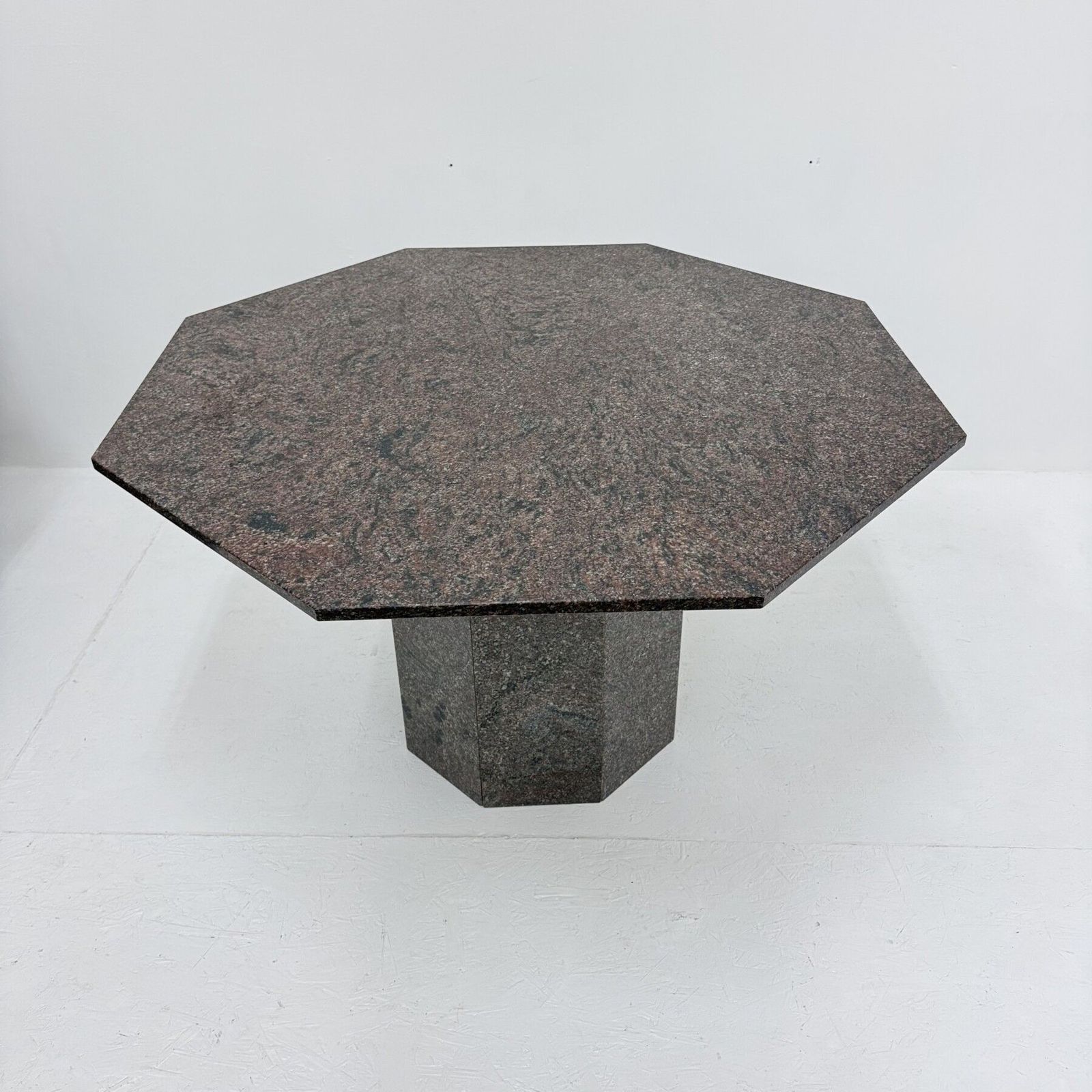Mid Century Octagonal Granite Dining Table, 1980’s photo Furniture