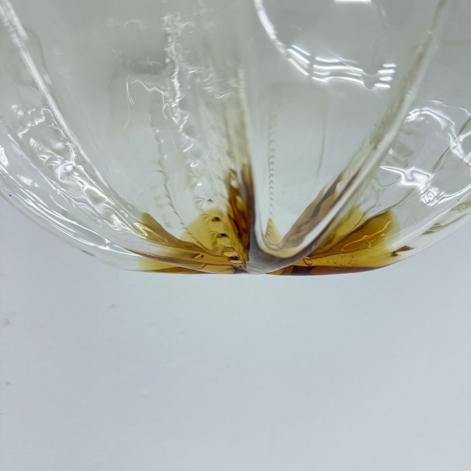 Mid-Century Mazzega glazen plafondlamp, jaren 1970 photo 402.0
