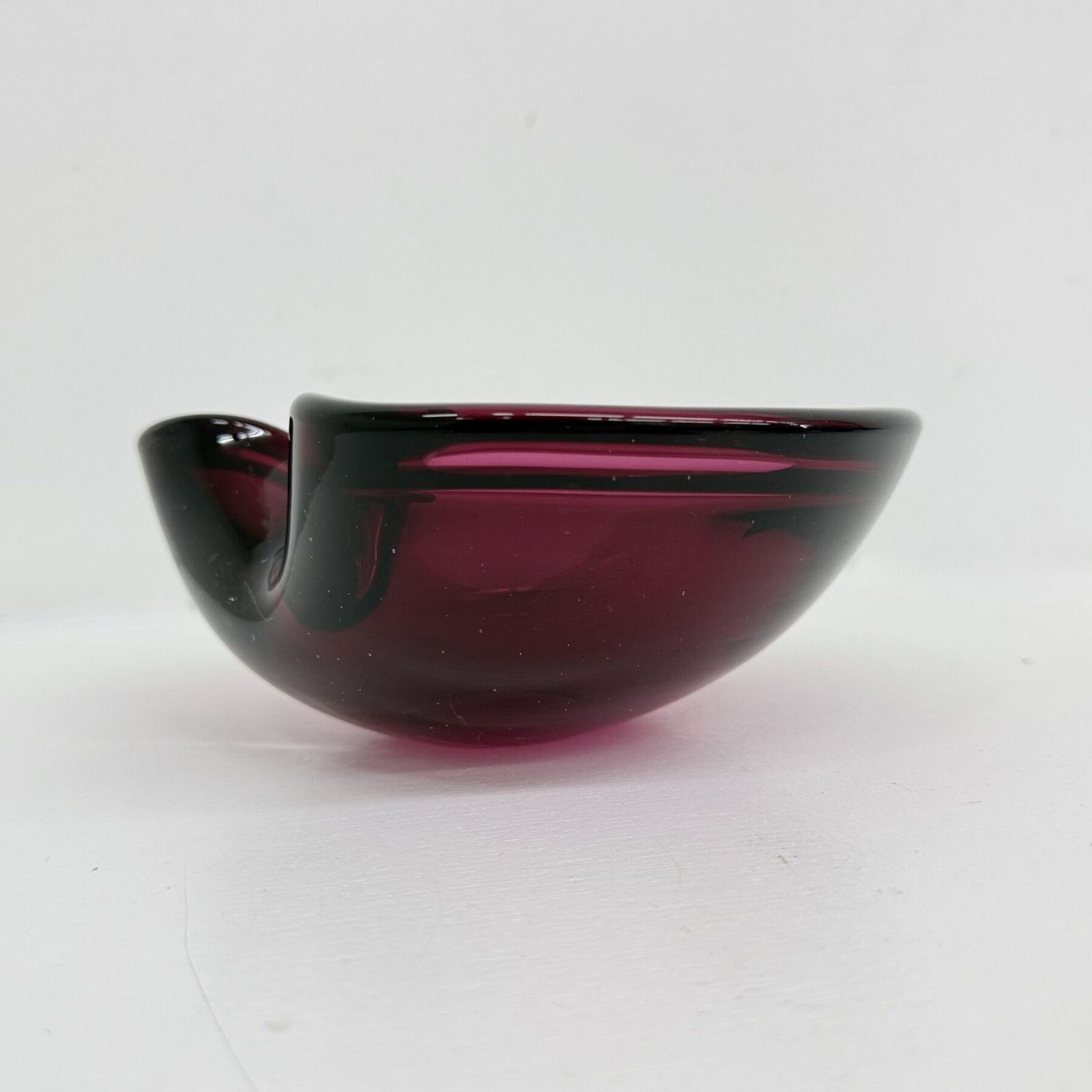 644.0 Set Van 3 Murano Sommerso Roze Glazen Schalen, Jaren 1970 photo
