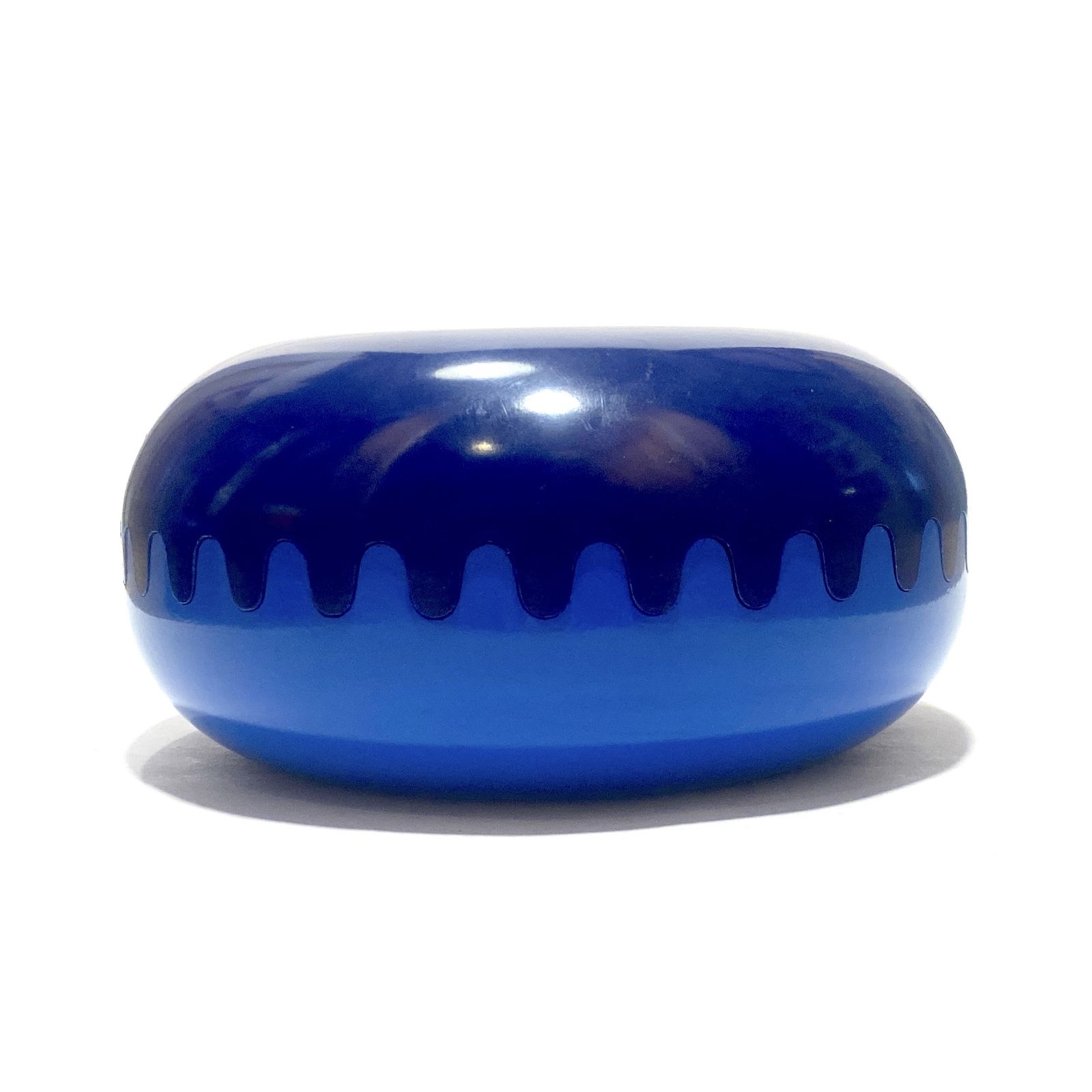 Blue & Navy Clam Ashtray By Alan Fletcher, 1972 Space Age Design