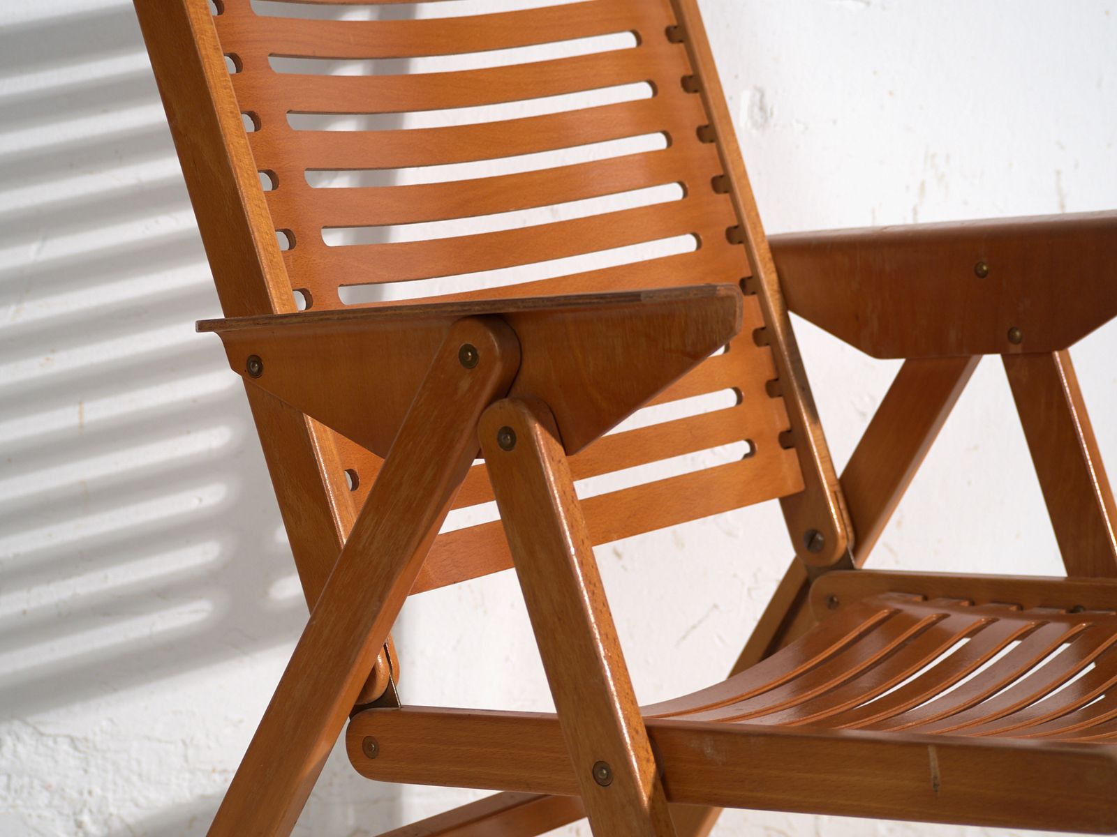 Antique Folding Rex Rocking Chair By Niko Kralj – Slovenia, Circa 1970 photo 959.0