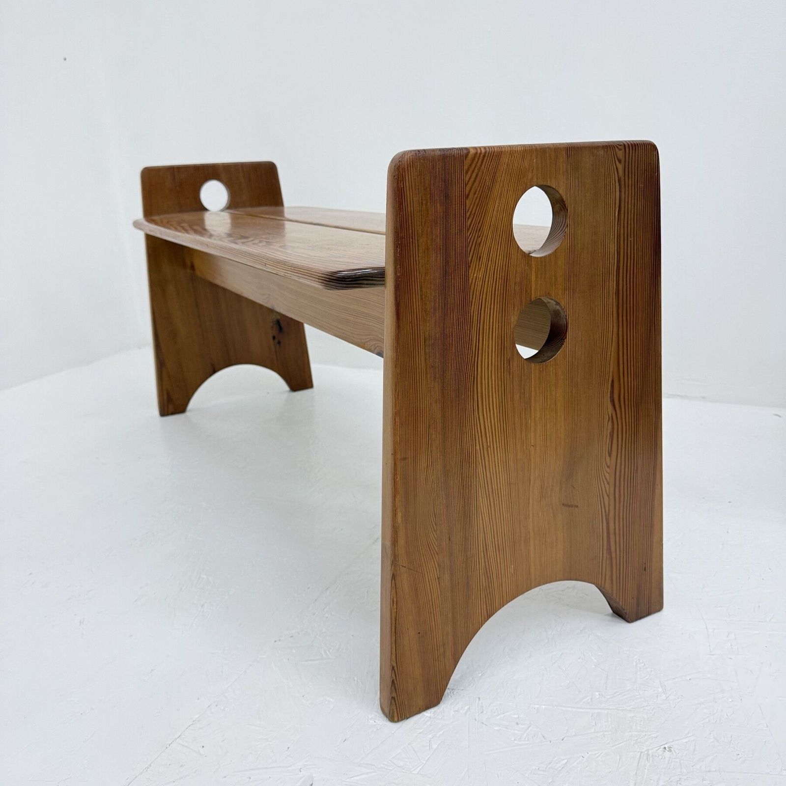 Furniture Mid Century Modern Bench By Gilbert Marklund For Furusnickarn Ab, 1960s photo