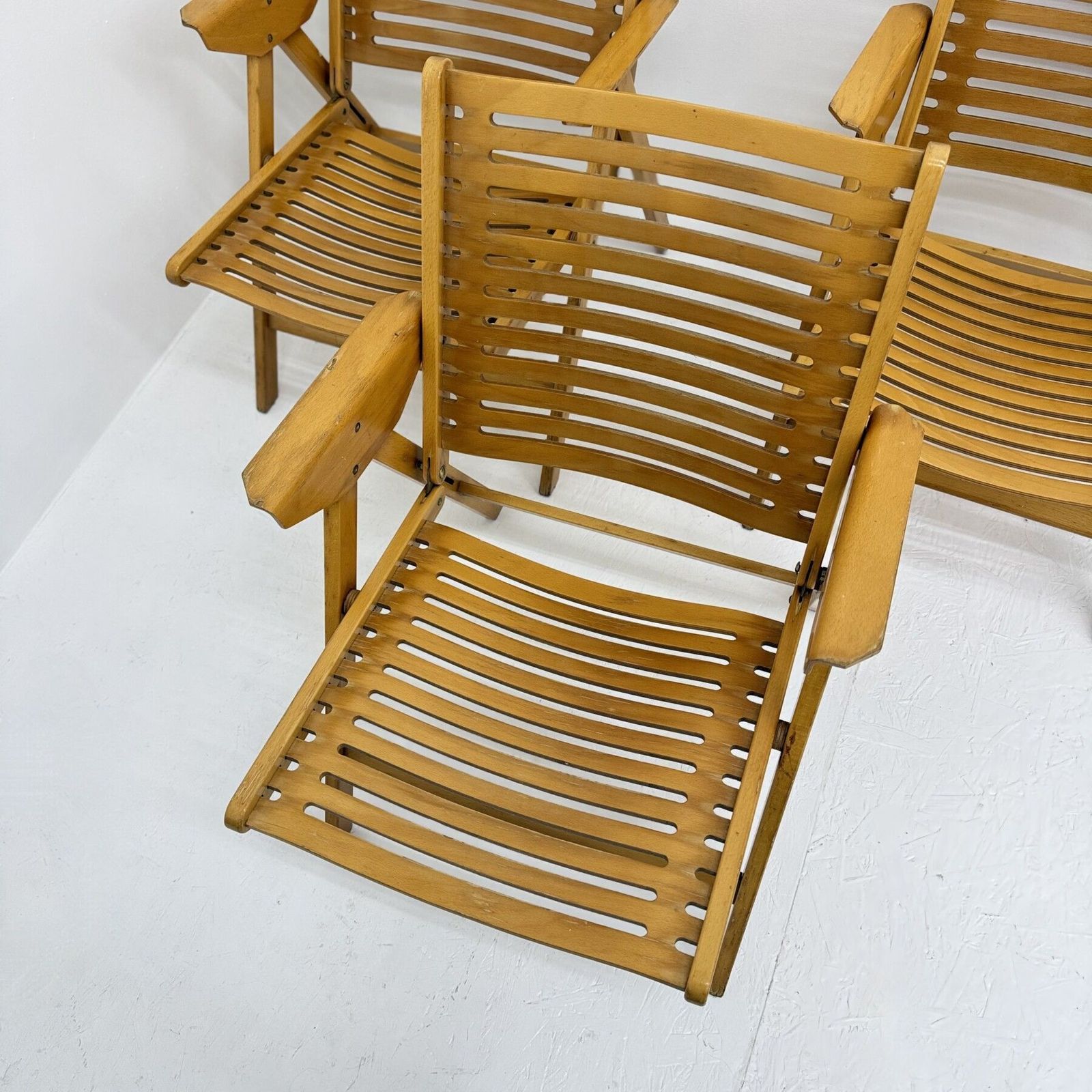 1 Of 3 Niko Kralj Rex Folding Chair Mid Century , 1950’s photo buy