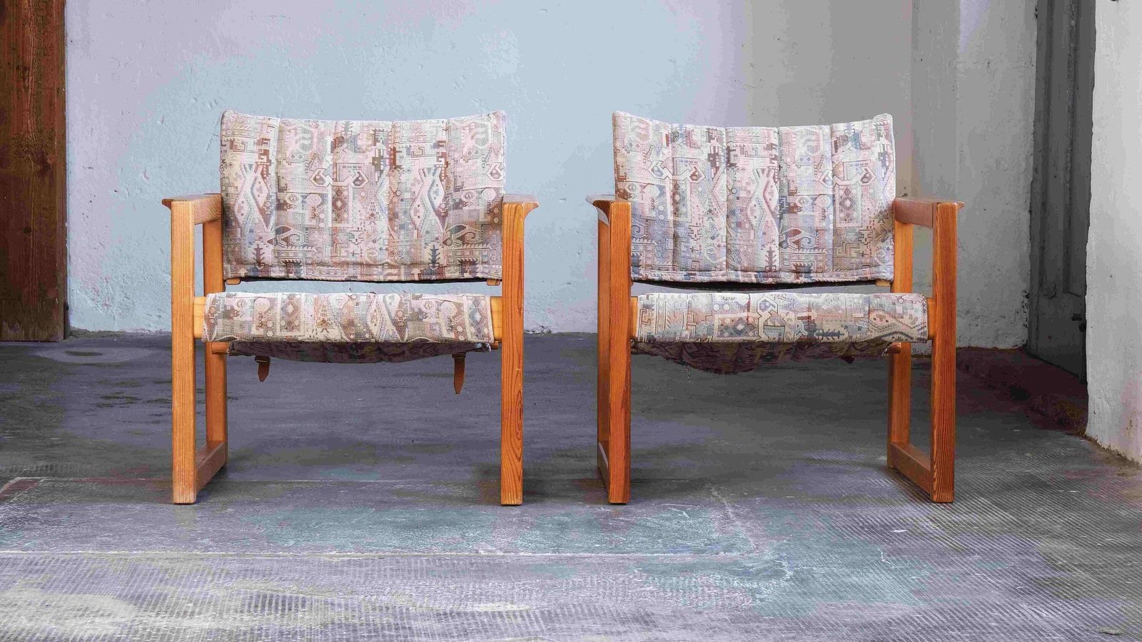 Two Safari Mid Century Chairs By Karin Mobring For Ikea In Danish Design photo Furniture