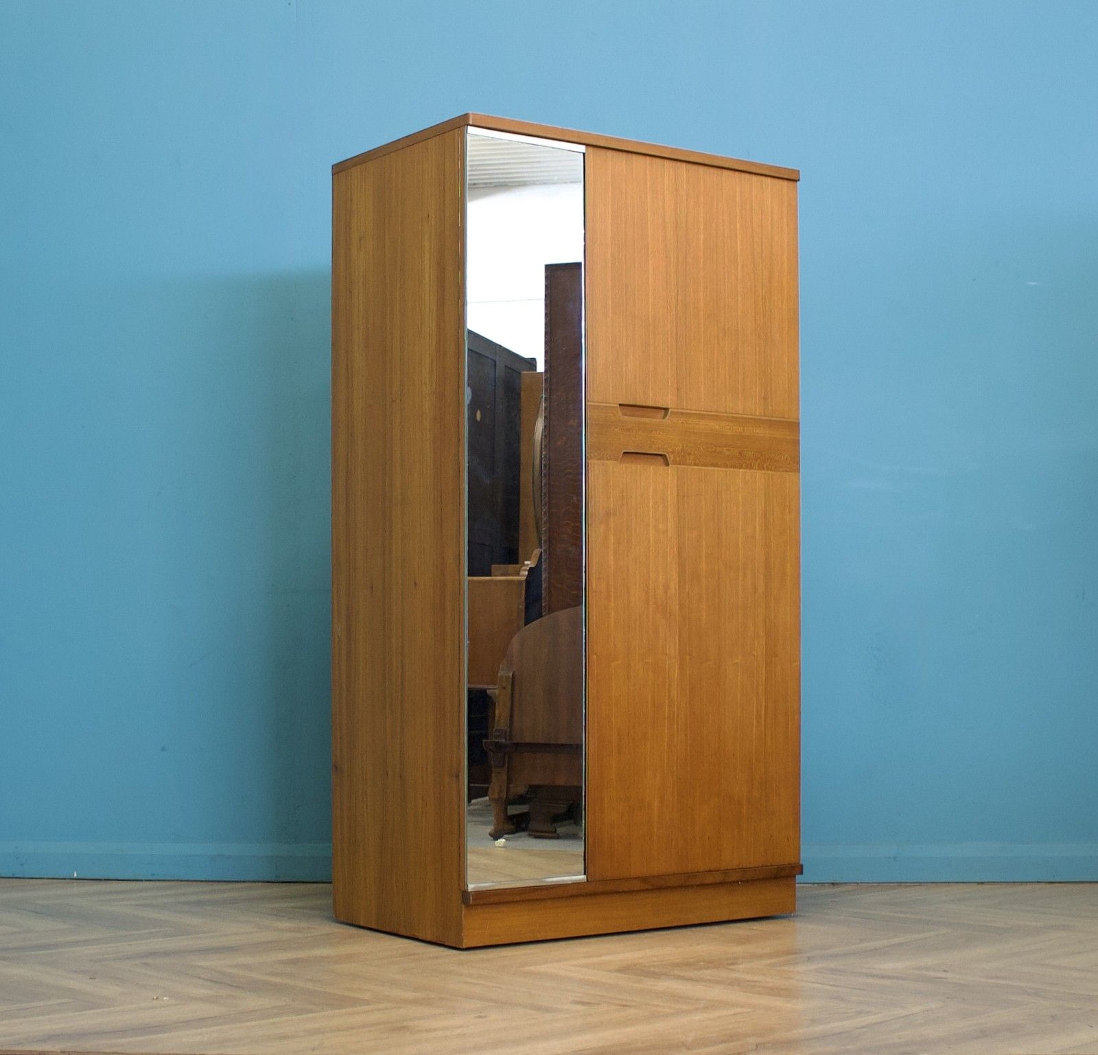 Mid Century Teak Wardrobe From Uniflex, 1960s  #1753 photo for sale