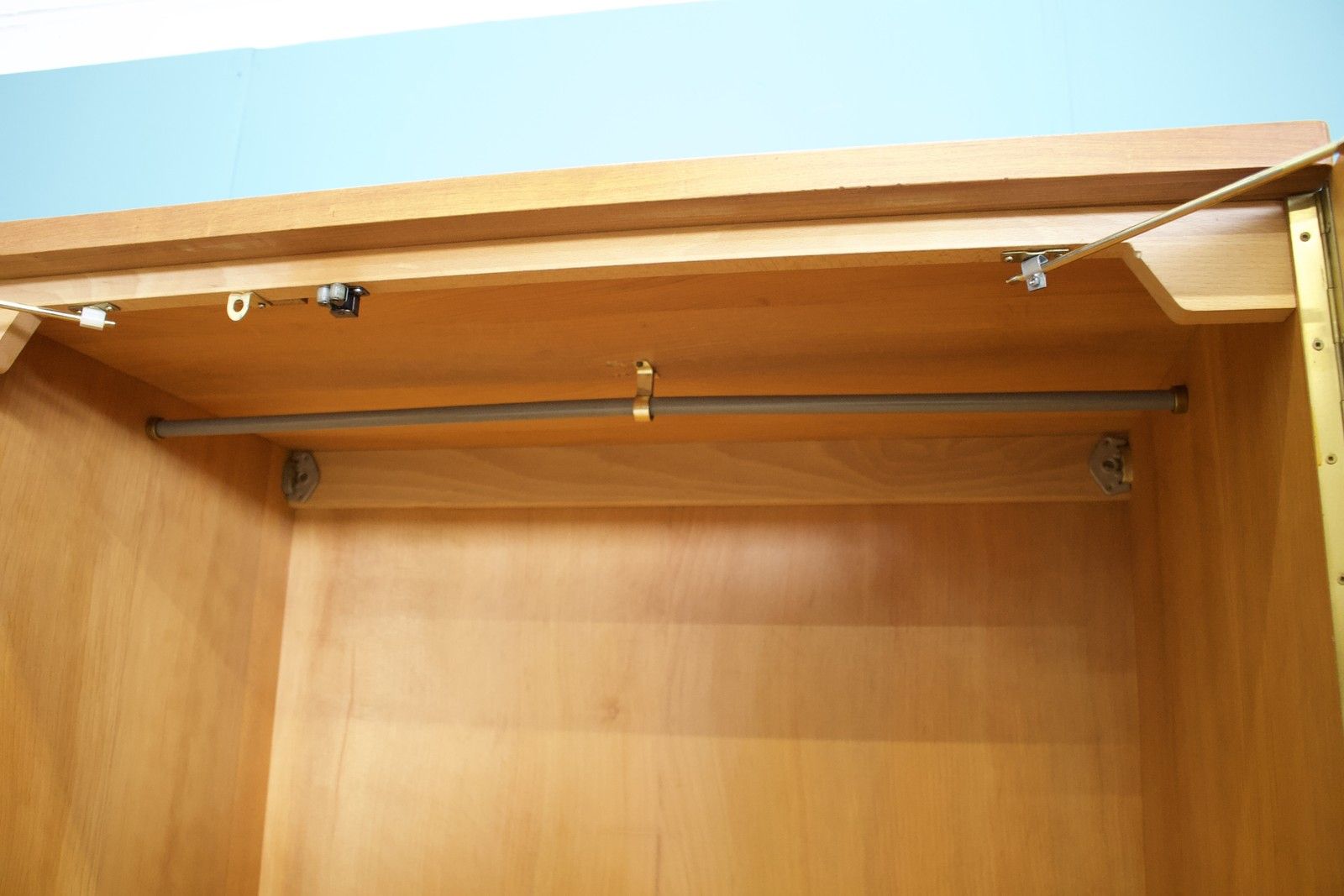 Mid Century Teak Wardrobe From Uniflex, 1960s  #1753 photo buy