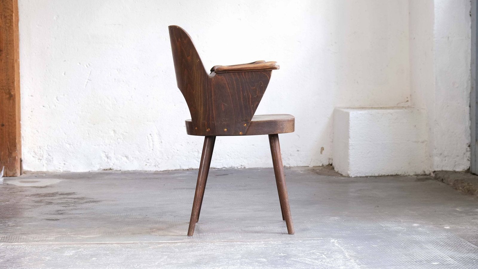 Mid Century Armchair By Oswald Haerdtl photo for sale