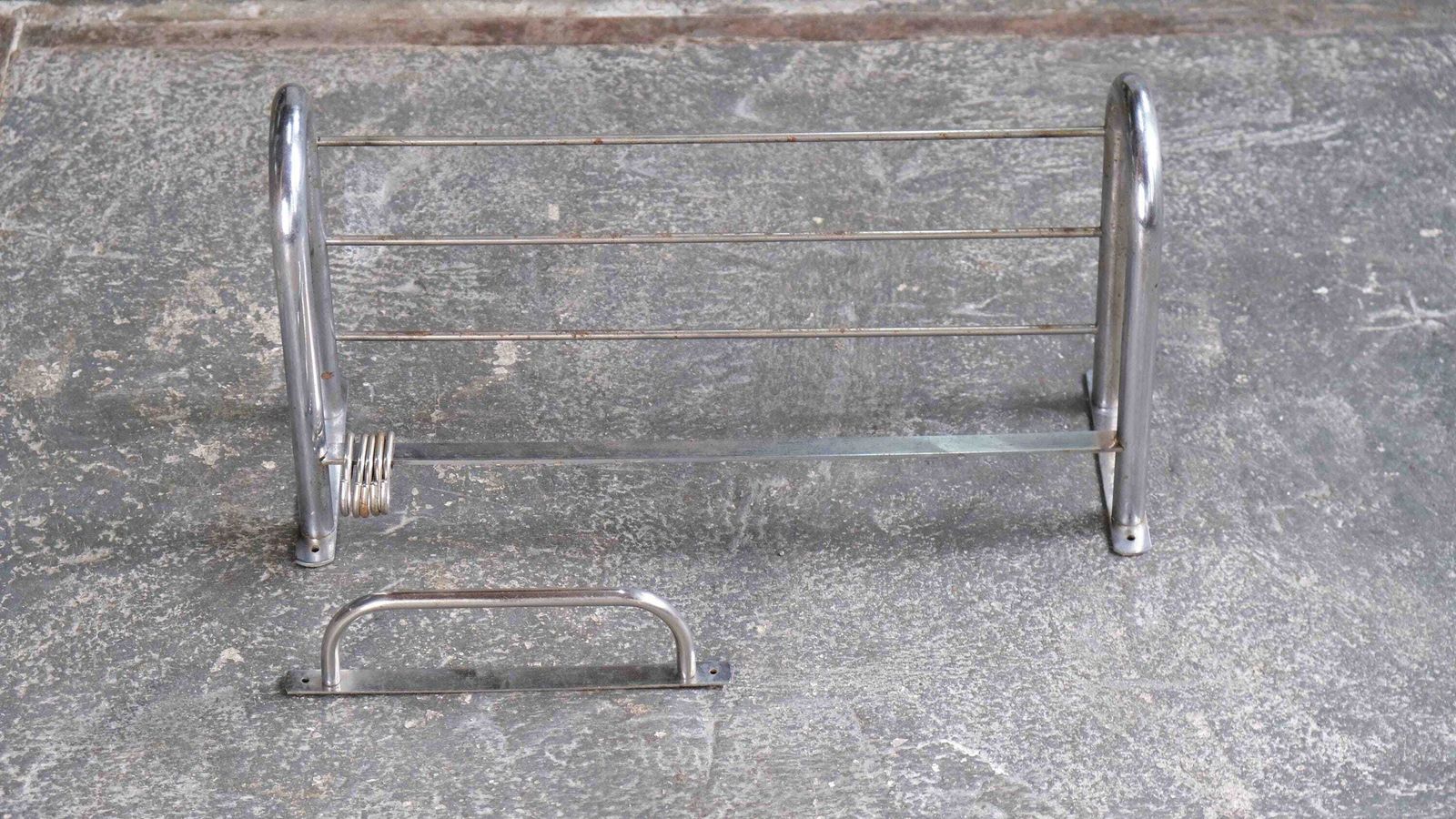 Bauhaus Coat Rack / Art Deco Wall Coat Rack With Hat Rack And Holder #0024 photo furniture