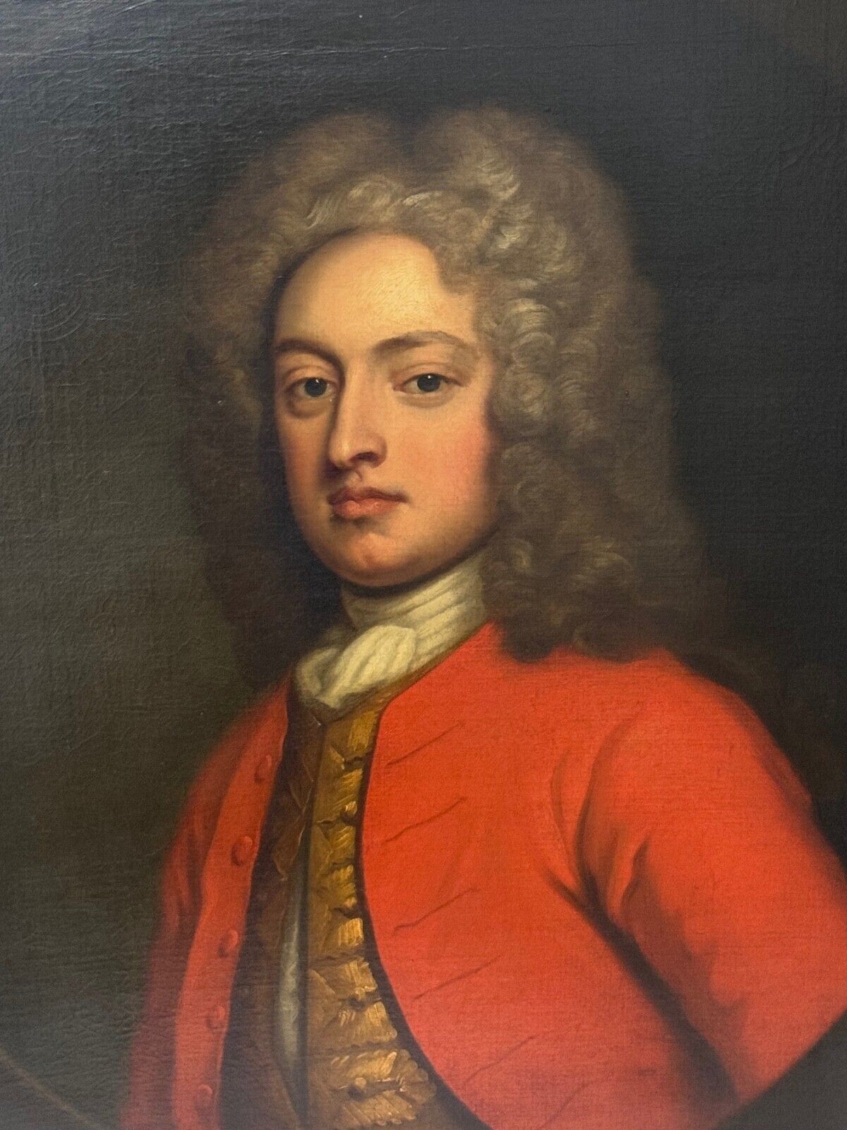 Georgians Schots militair portret Sir James Campbell ca. 1720 photo furniture