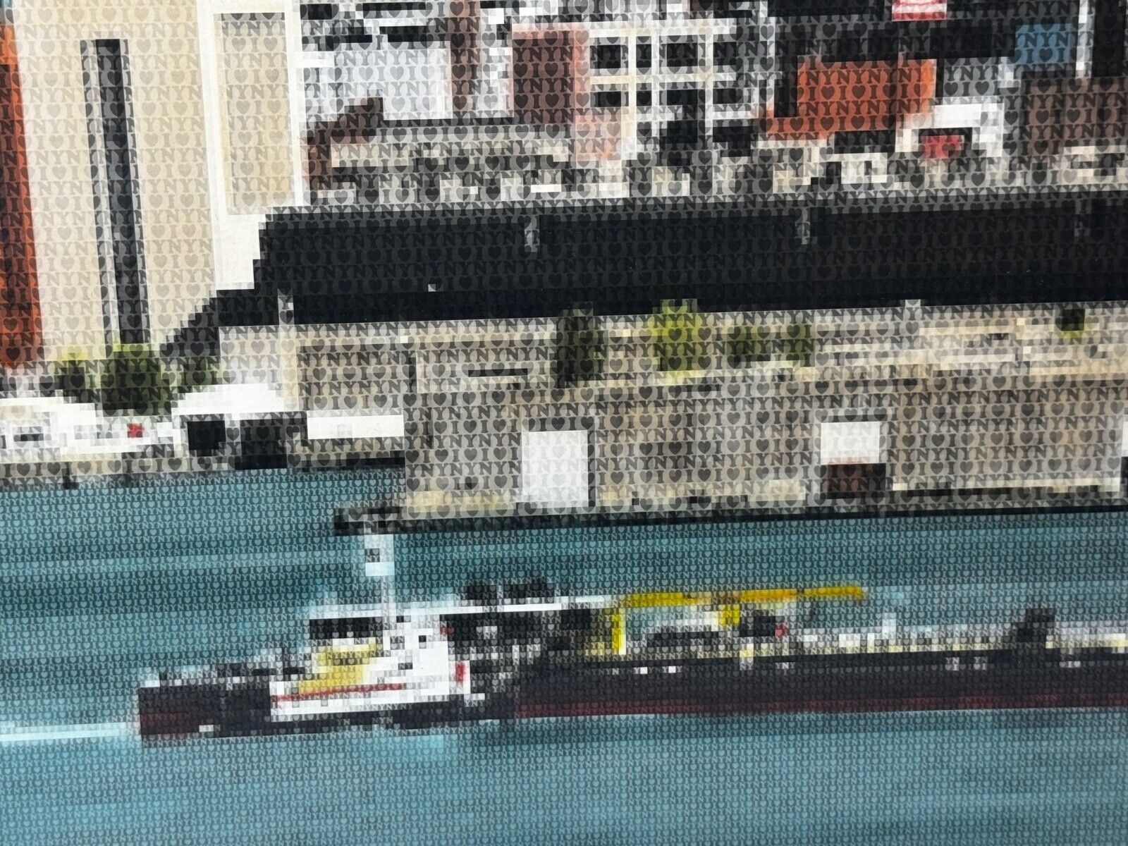 photo furniture Groot hedendaags nostalgisch schilderij New York neoklassiek Vrijheidsbeeld