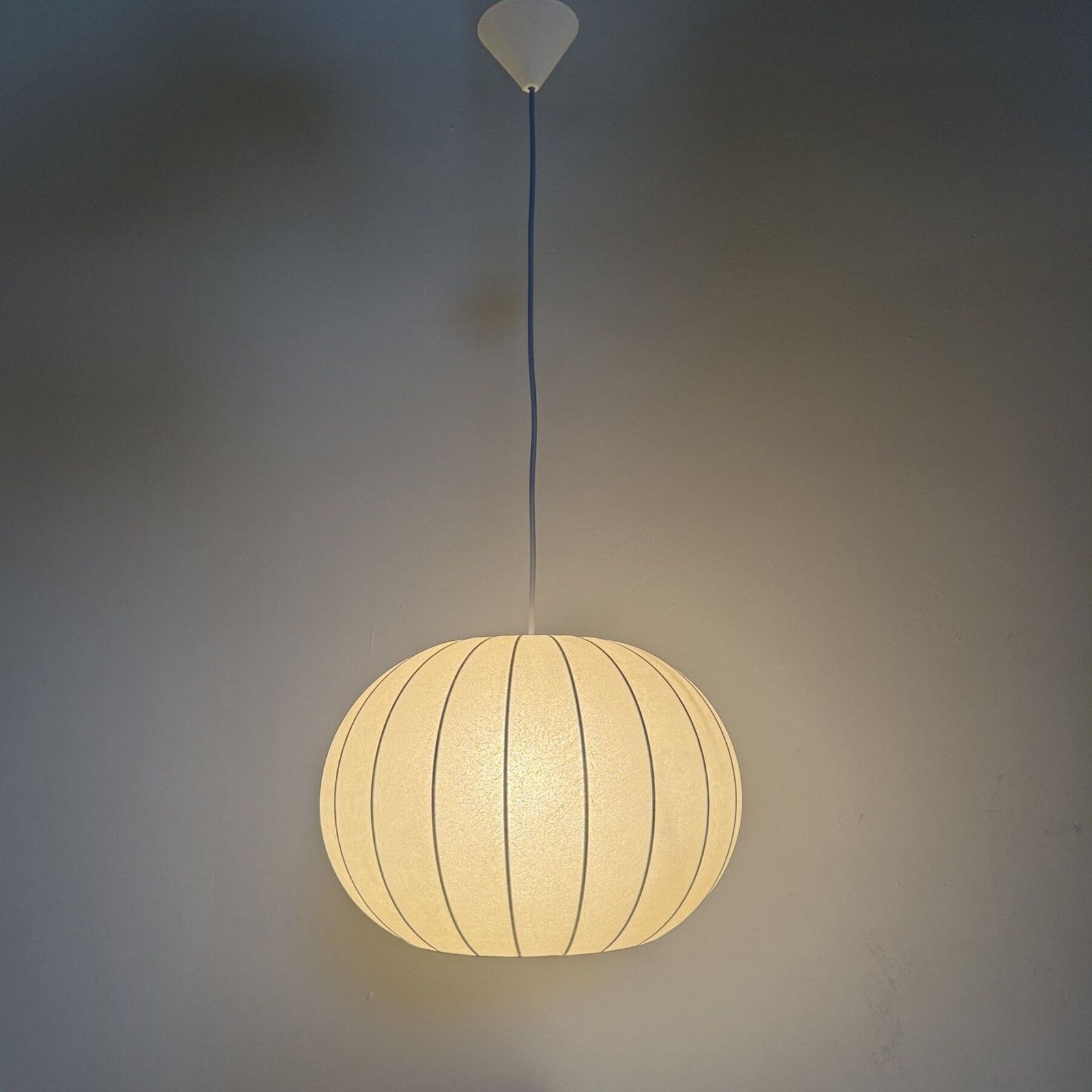 Cocoon Hanglamp, Ca. Jaren 1970, Duitsland photo Verlichting
