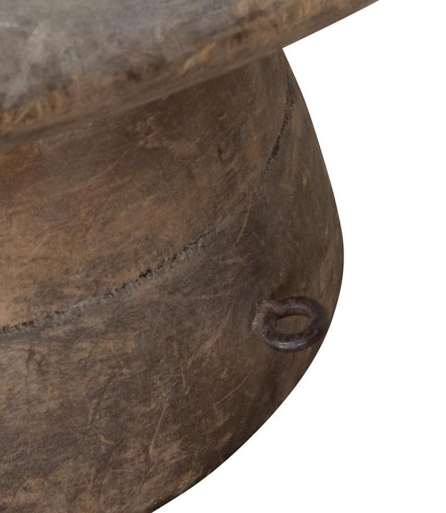 19th Century French Seven Piece Wooden Hat Mould In The Form Of A Torque photo vinterior