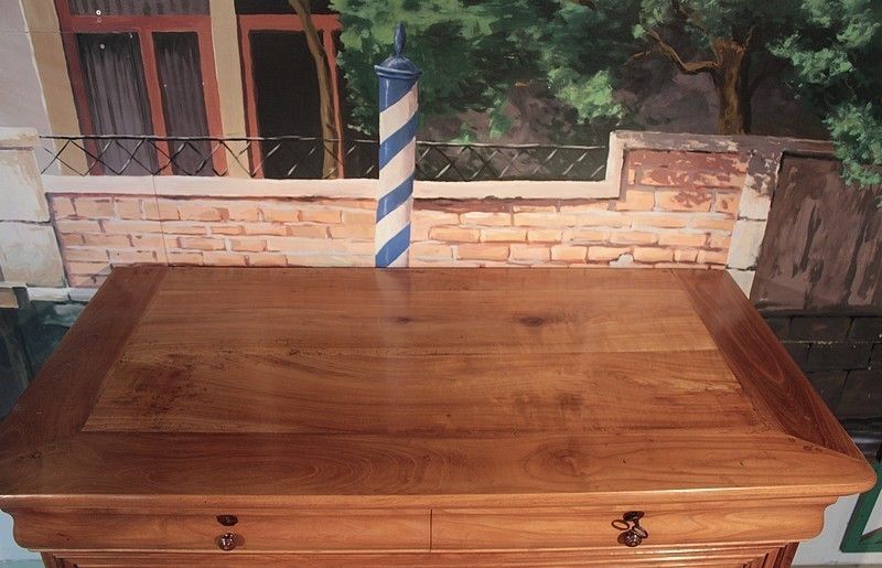 Louis Philippe Buffet Cherry 19th photo furniture